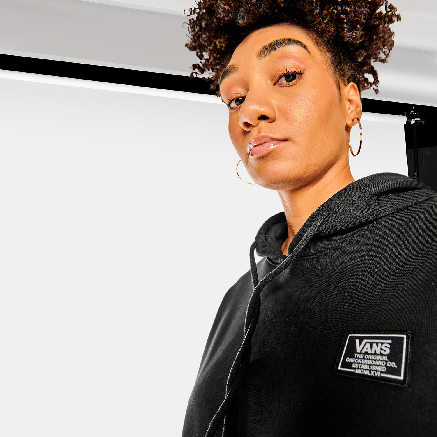 Felpa vans originals nera outlet