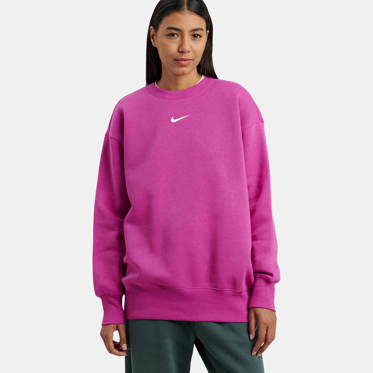 Felpa Nike Sportswear Phoenix Fleece fucsia AW LAB