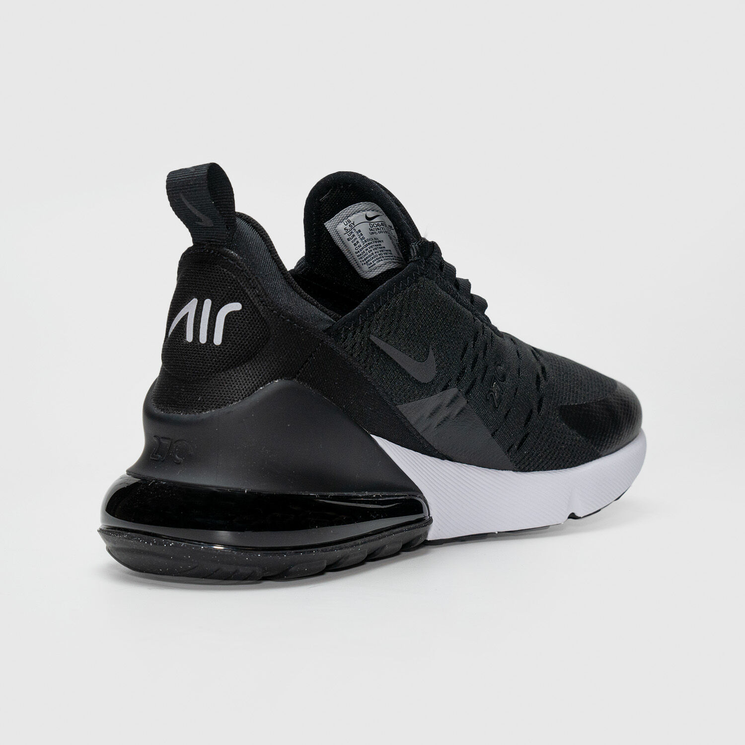 Nike Air Max 270 GS nere bianche e rosse AW LAB