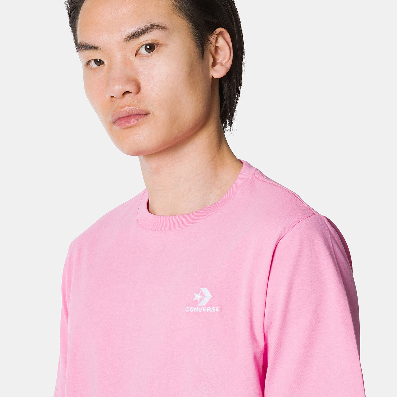 Magliette converse shop uomo rosa