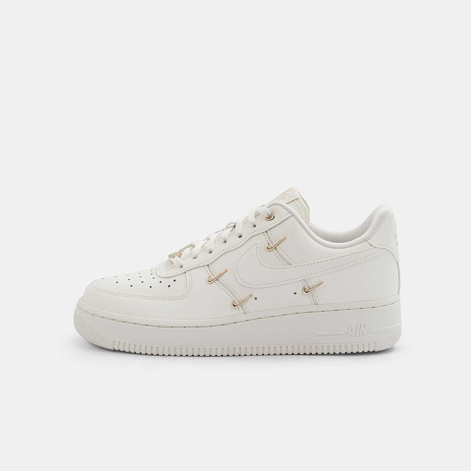 Nike air force 1 07 deals bianche e oro