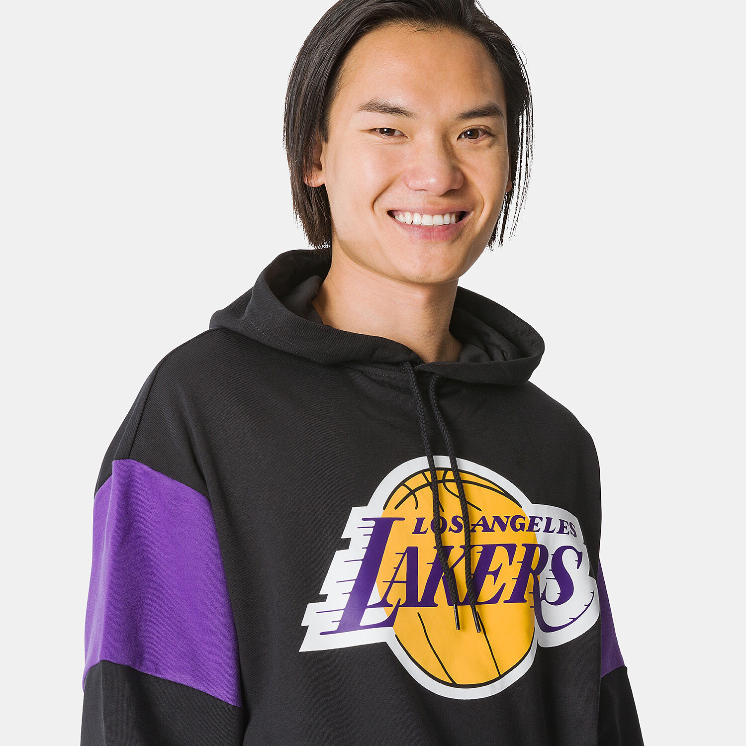 Felpa lakers bianca on sale