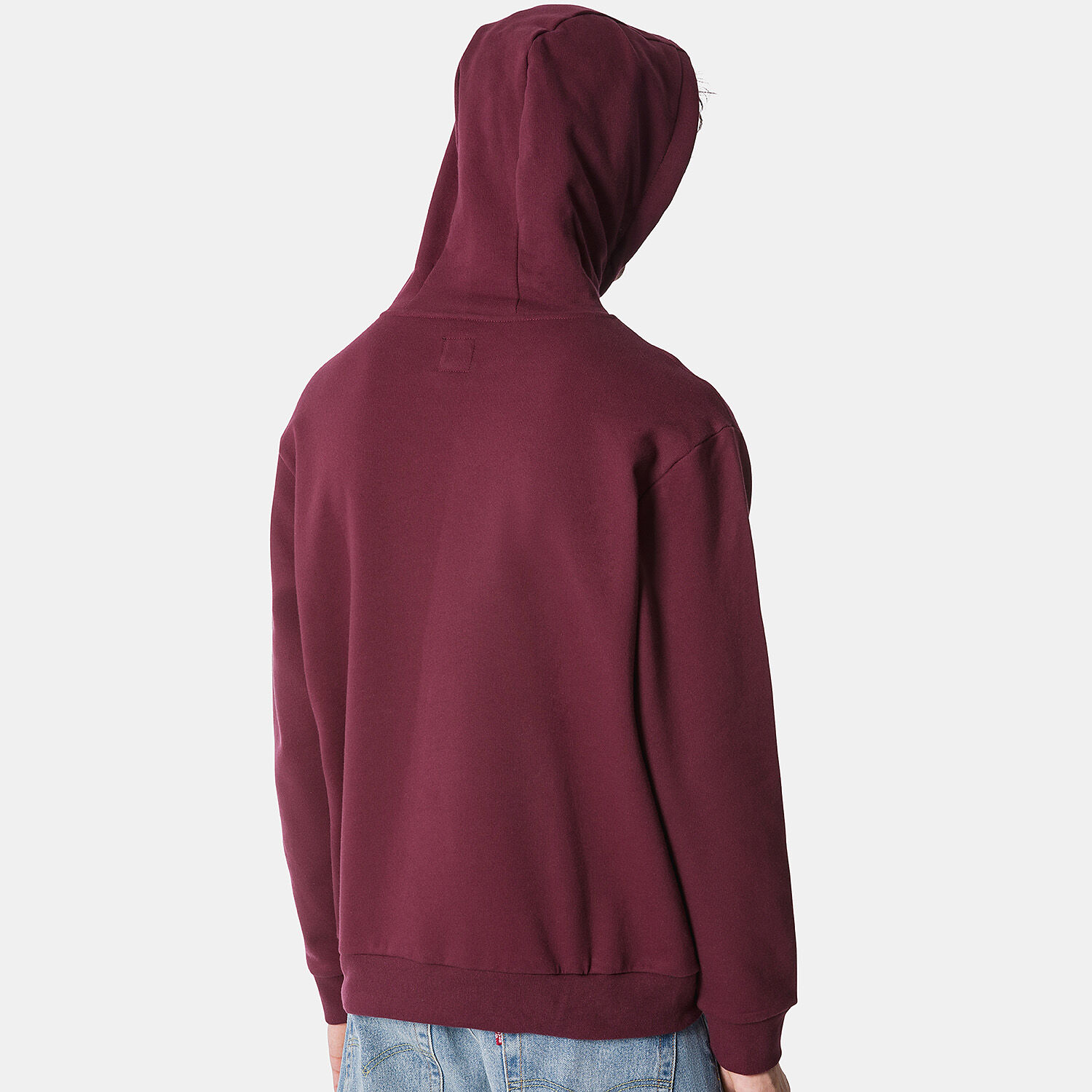 Felpa vans ragazza bordeaux top