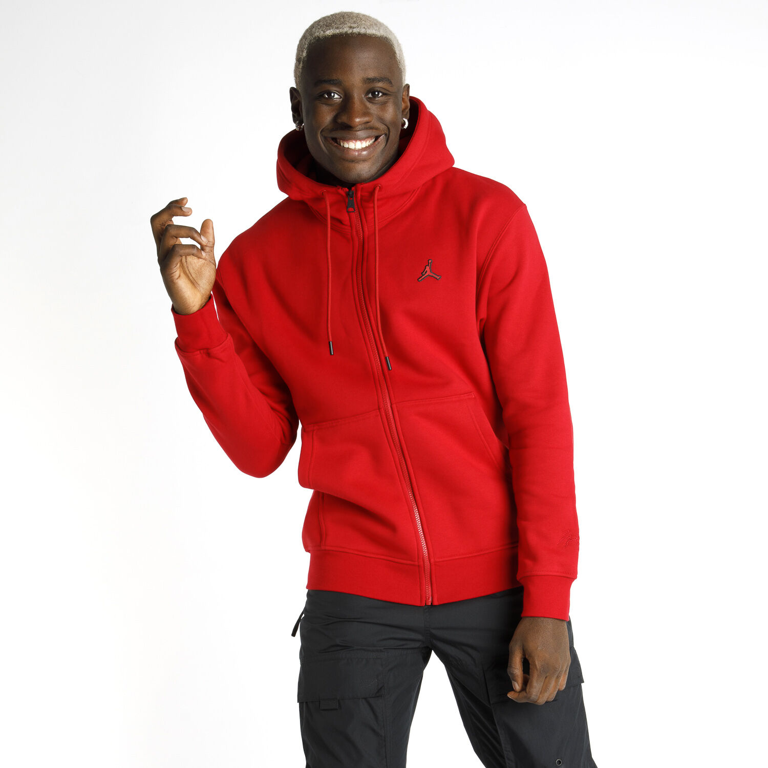 Felpa air jordan rossa shop