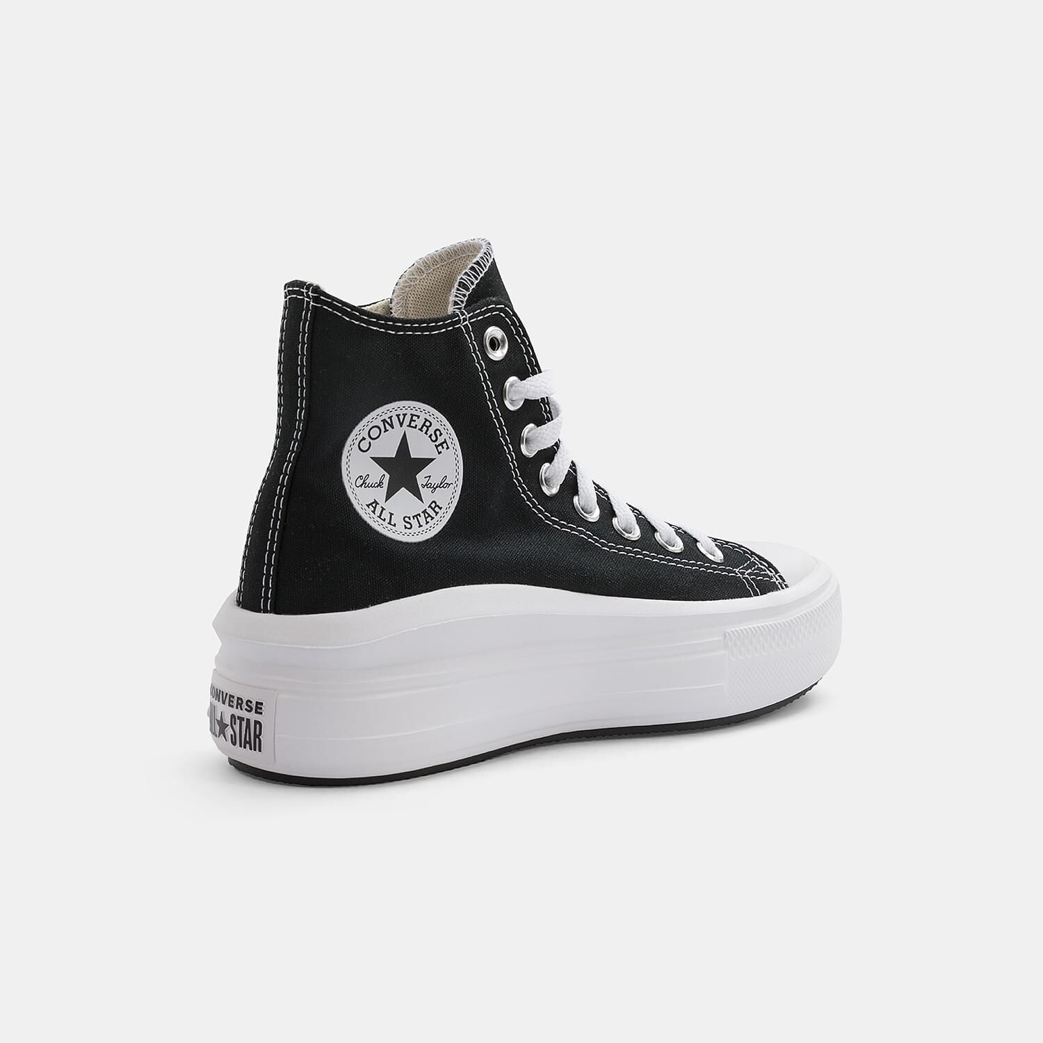 Converse Chuck Taylor All Star Move nere e bianche AW LAB