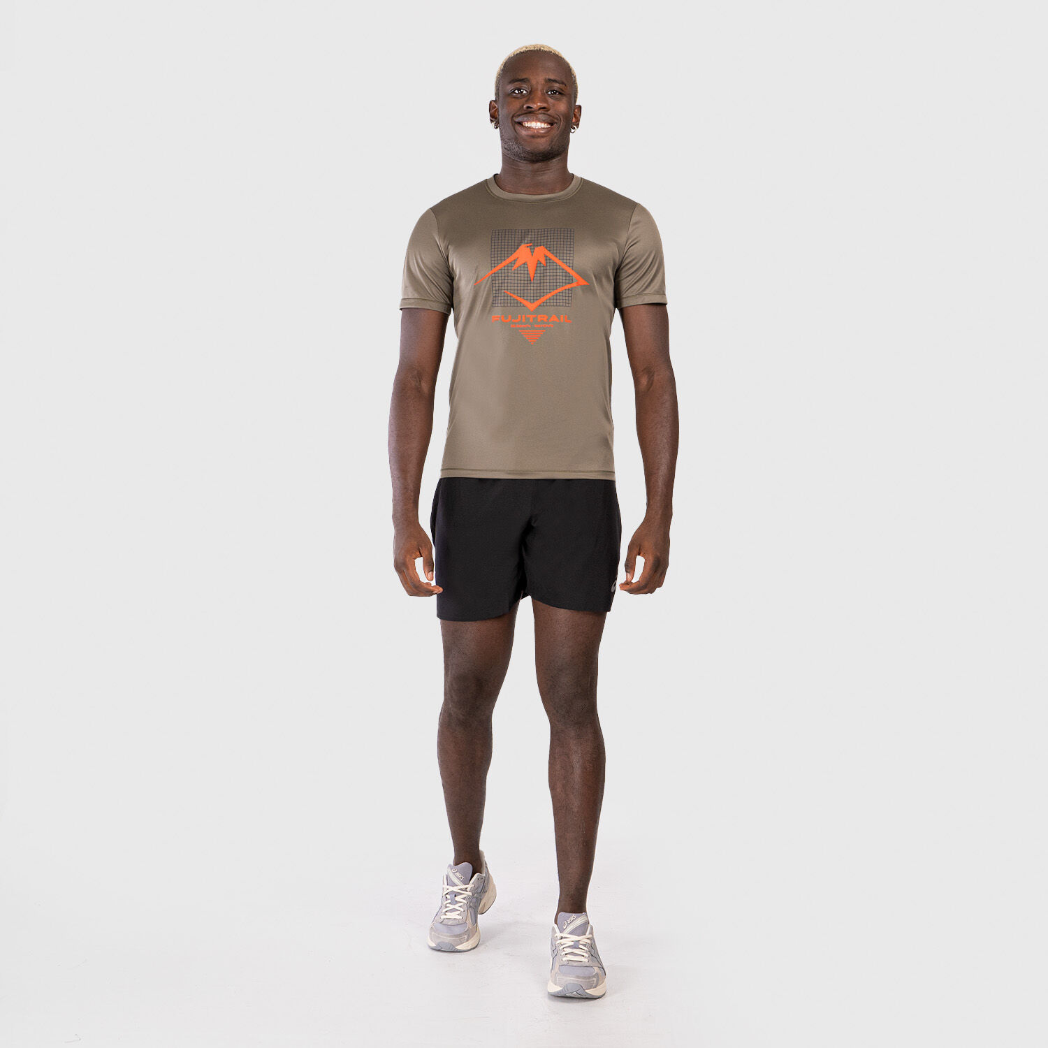 Magliette asics bambino verde top