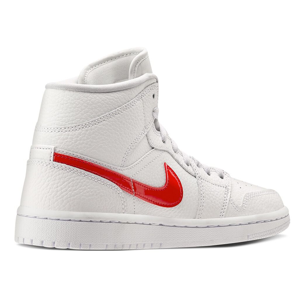 Air jordan cheap bianche e rosse