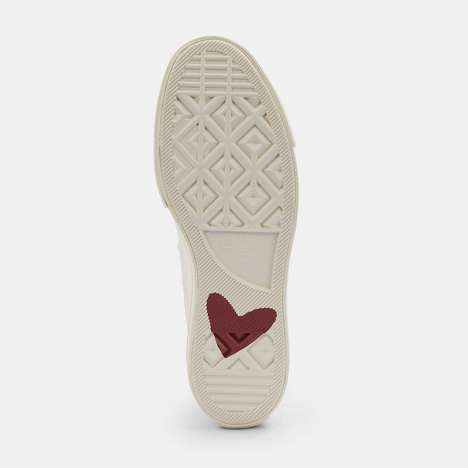 Converse 2025 rialzate bianche