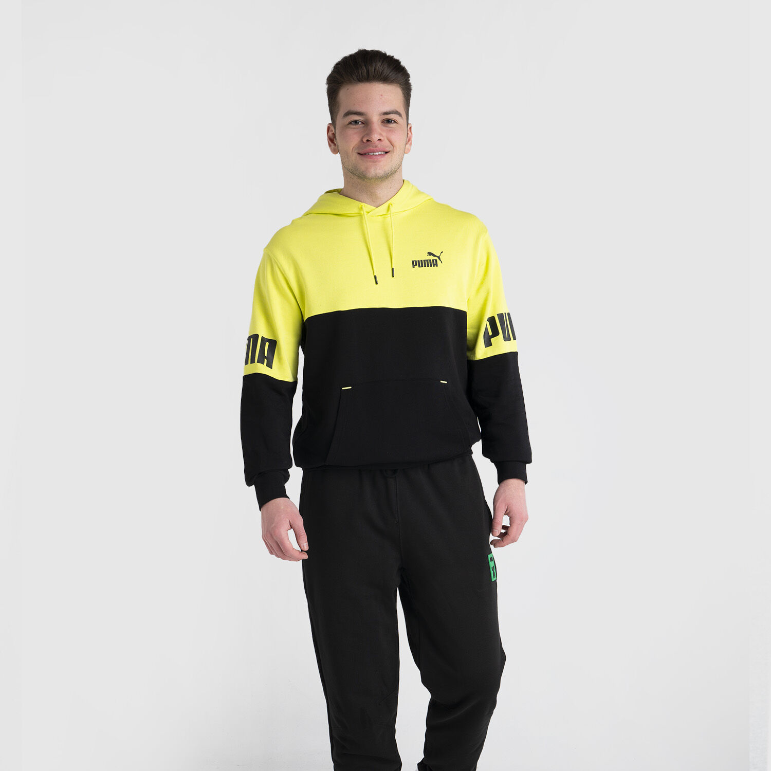 Tuta puma gialla store e nera