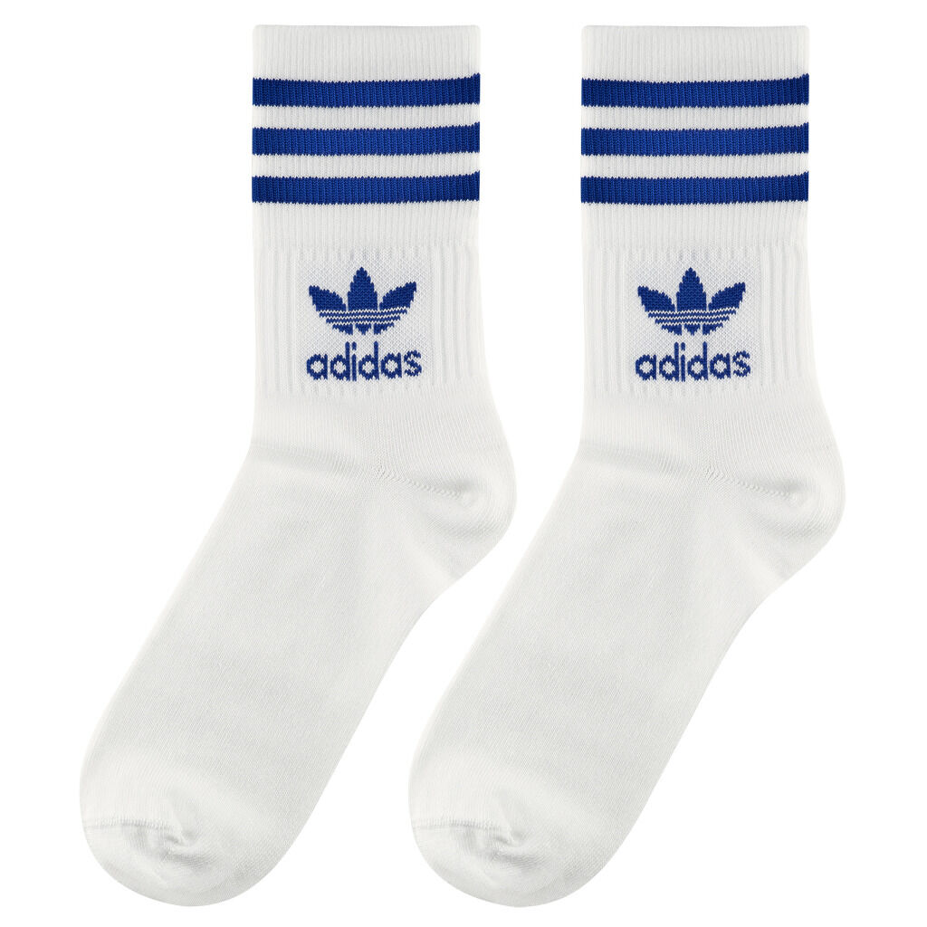 CALZINI ADIDAS ORIGINAL MID CUT CREW bianco aw lab
