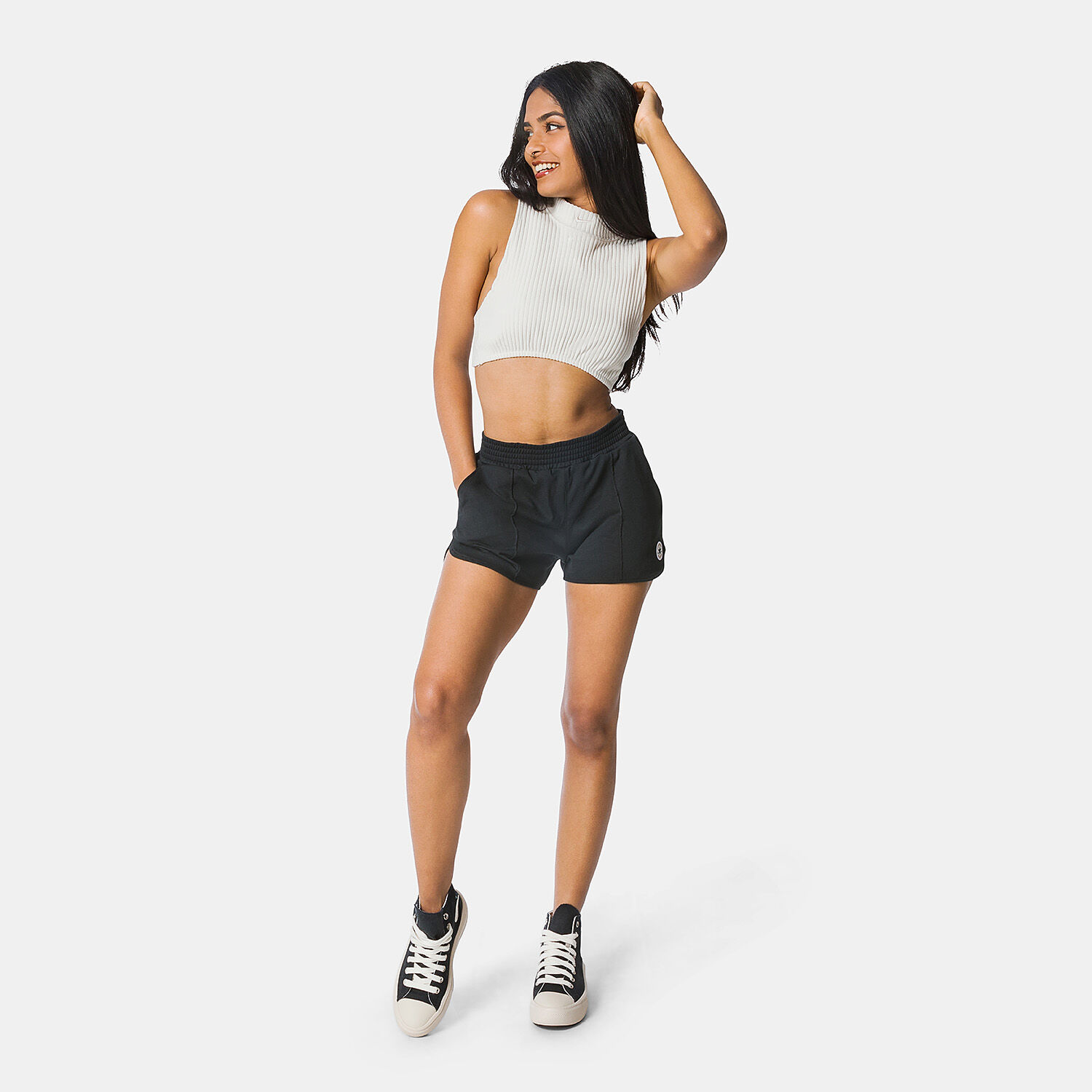 Pantaloncini e maglietta converse outlet