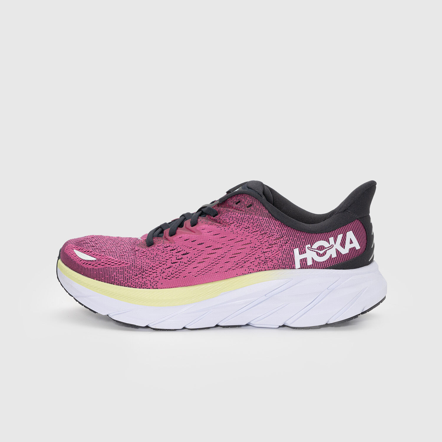 Hoka Clifton 8 viola nere e bianche AW LAB