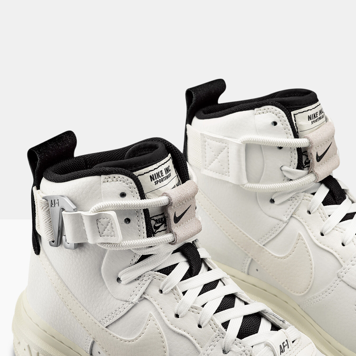 Air force utility white high top best sale