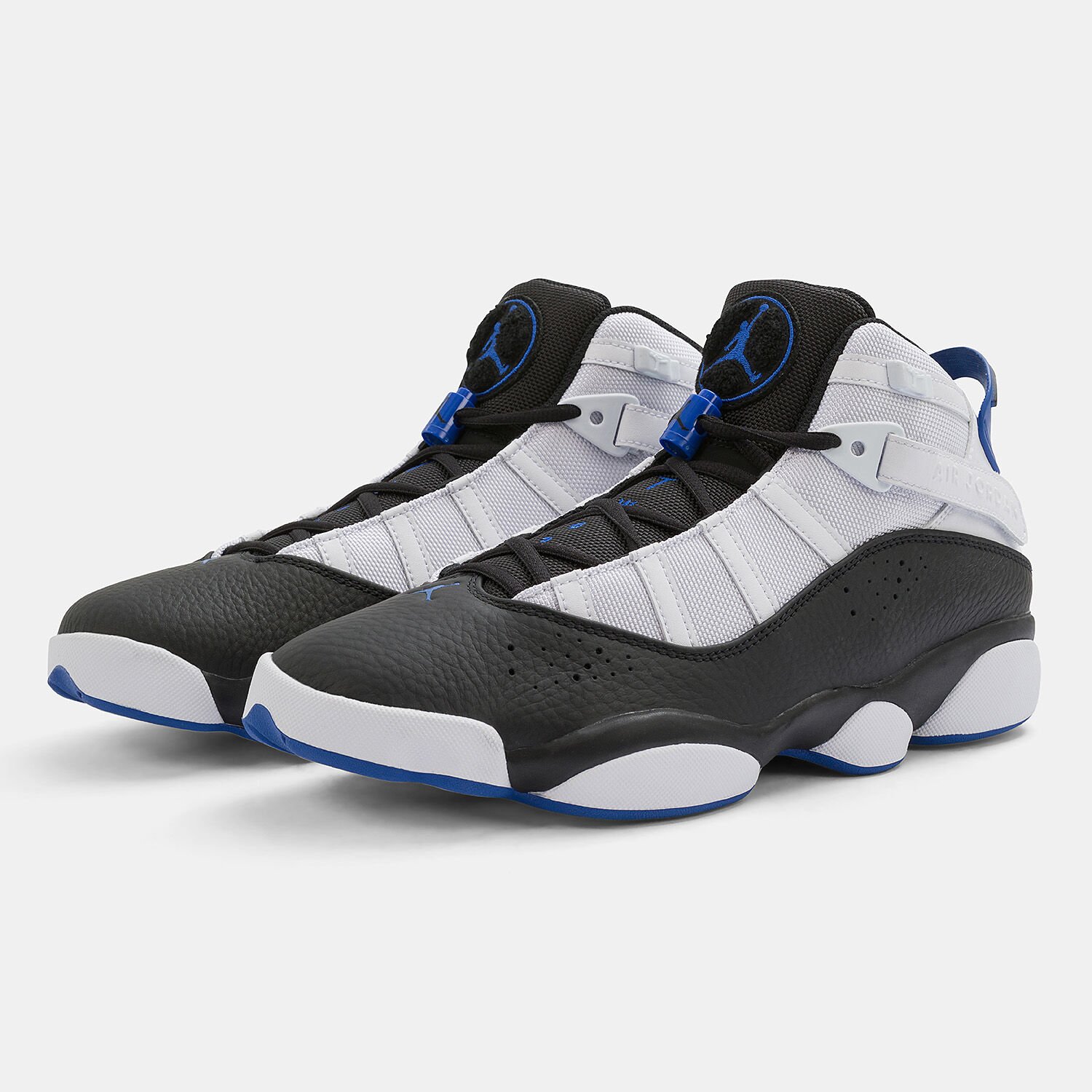 Jordan 6 Rings nere bianche e blu AW LAB