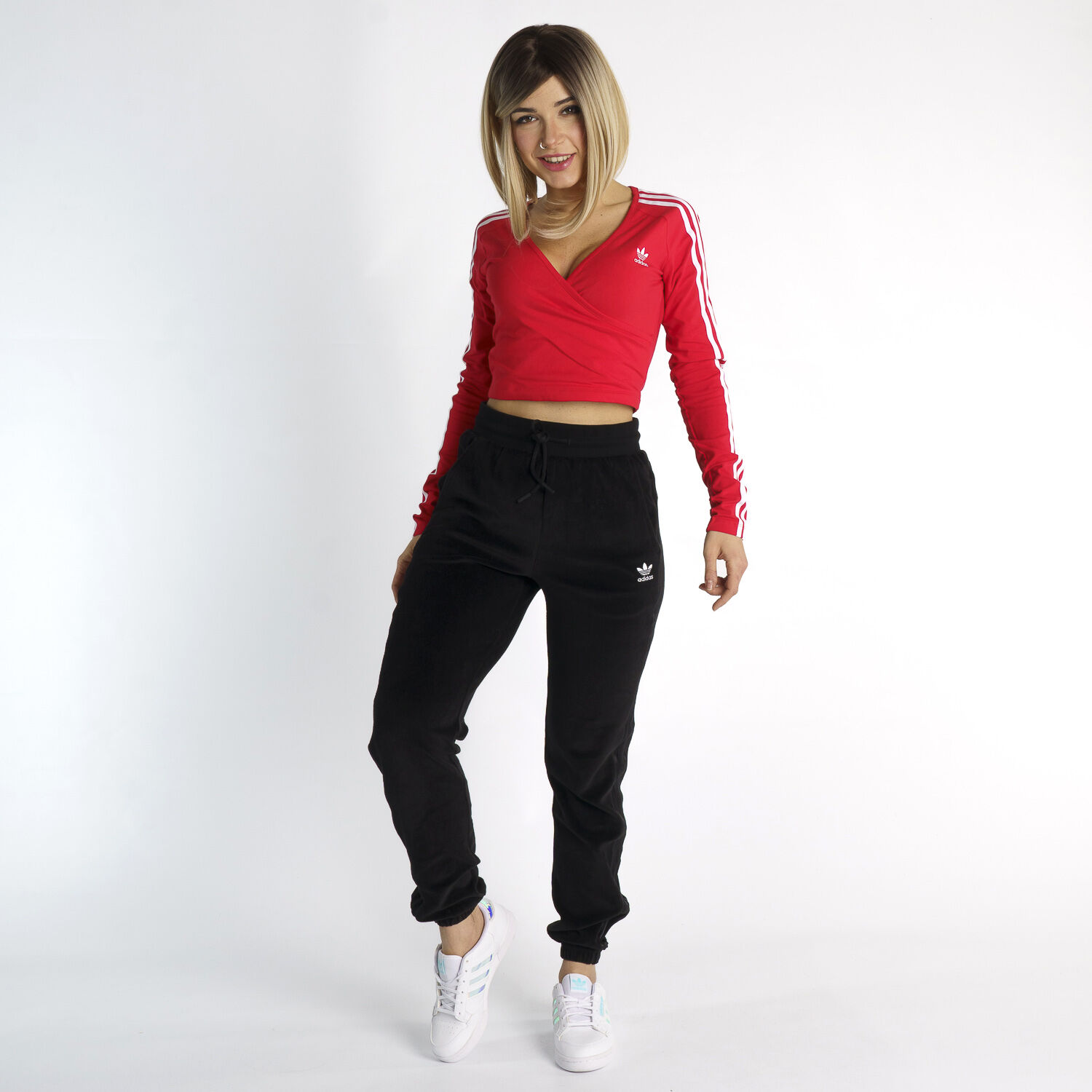 Adidas maglietta donna 2025 rosse