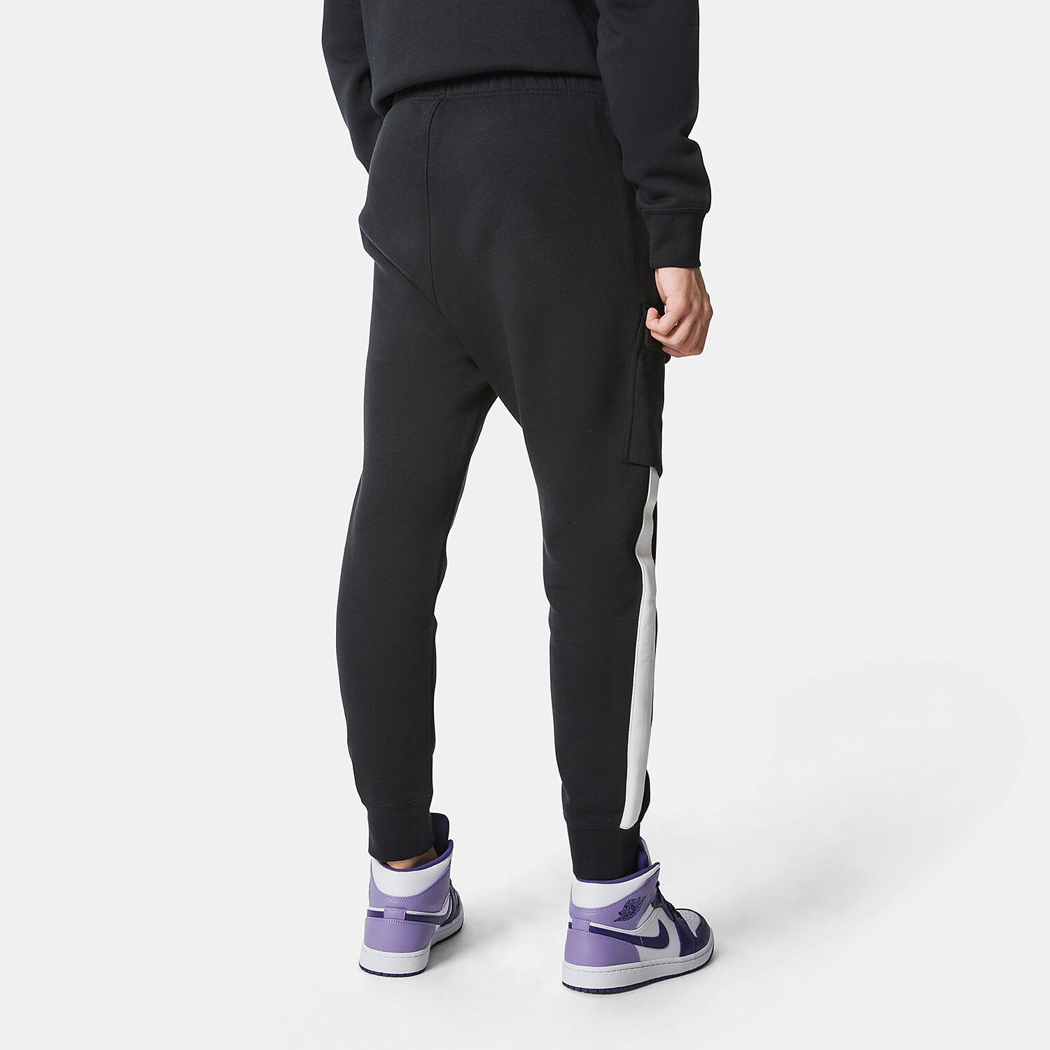 Pantaloni Nike Air Cargo neri e bianchi AW LAB