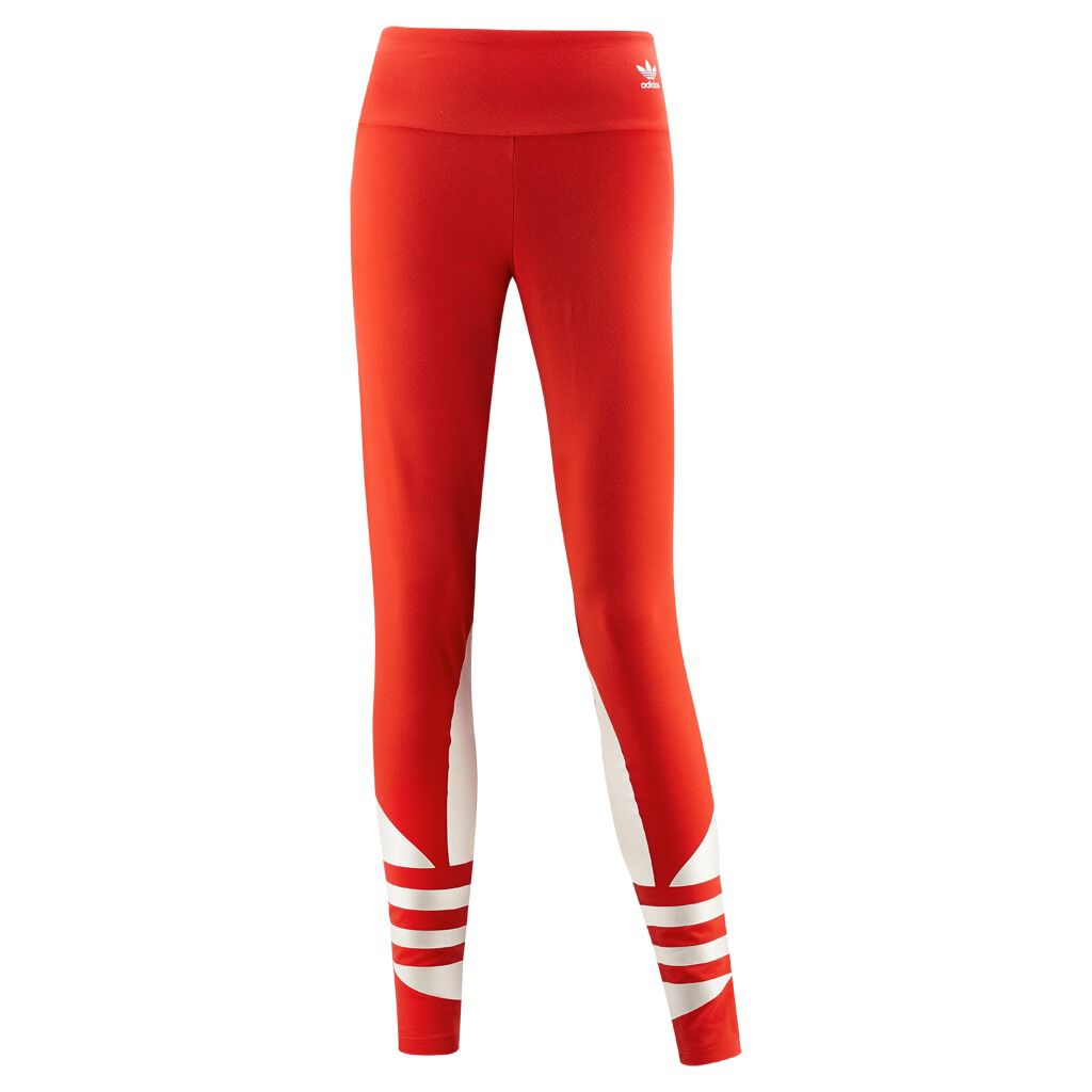 LEGGINGS ADIDAS LOGO rossi e bianchi AW LAB