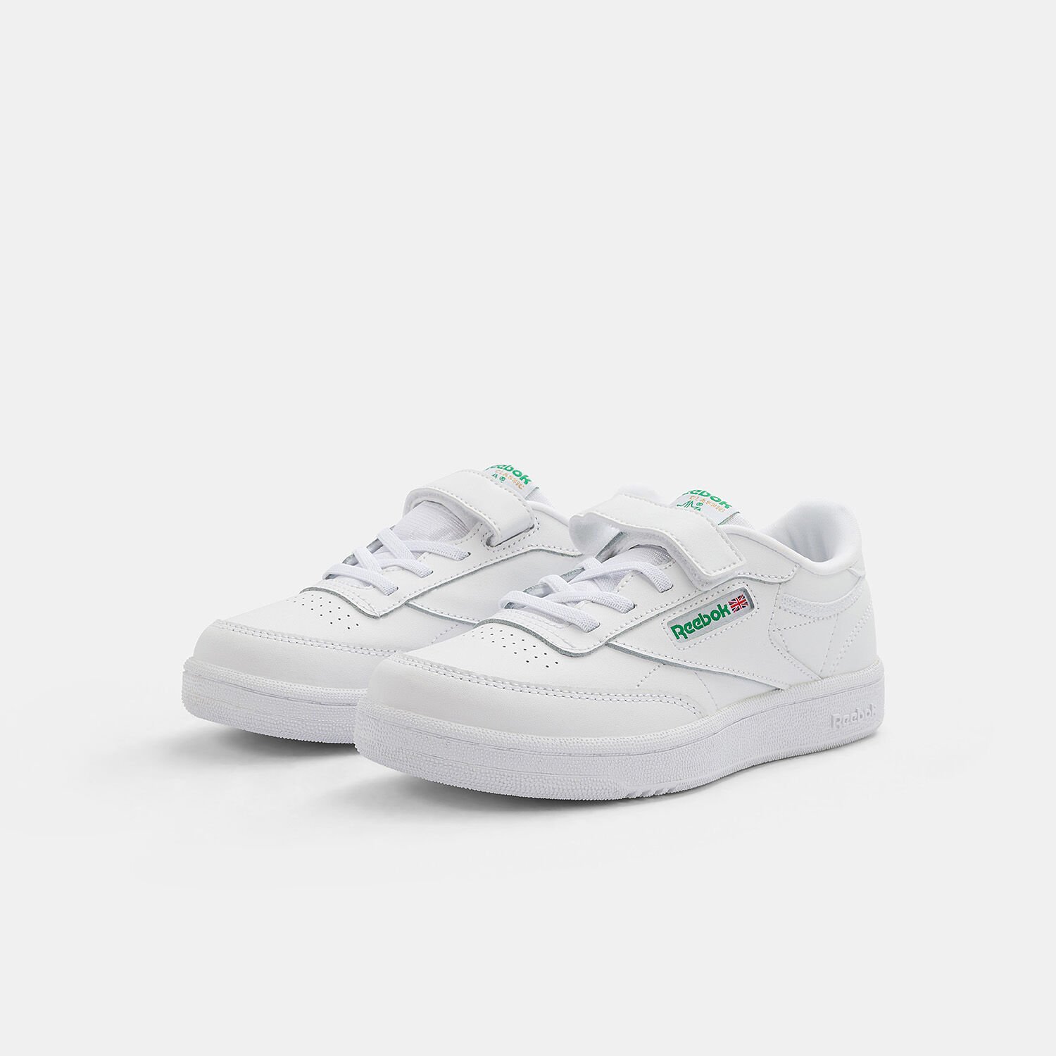 Reebok Club C bianche e verdi AW LAB