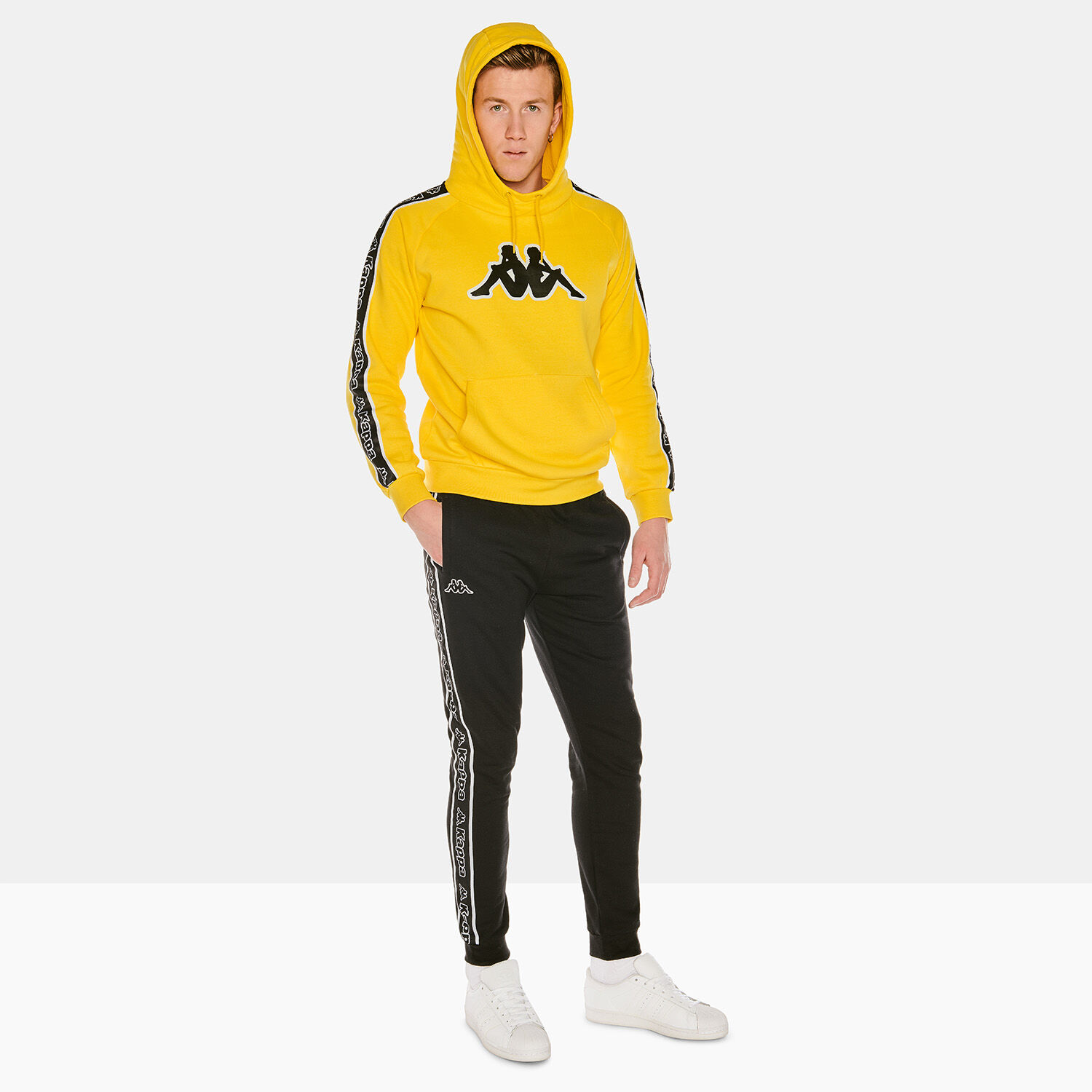 Felpa kappa donna oro hot sale