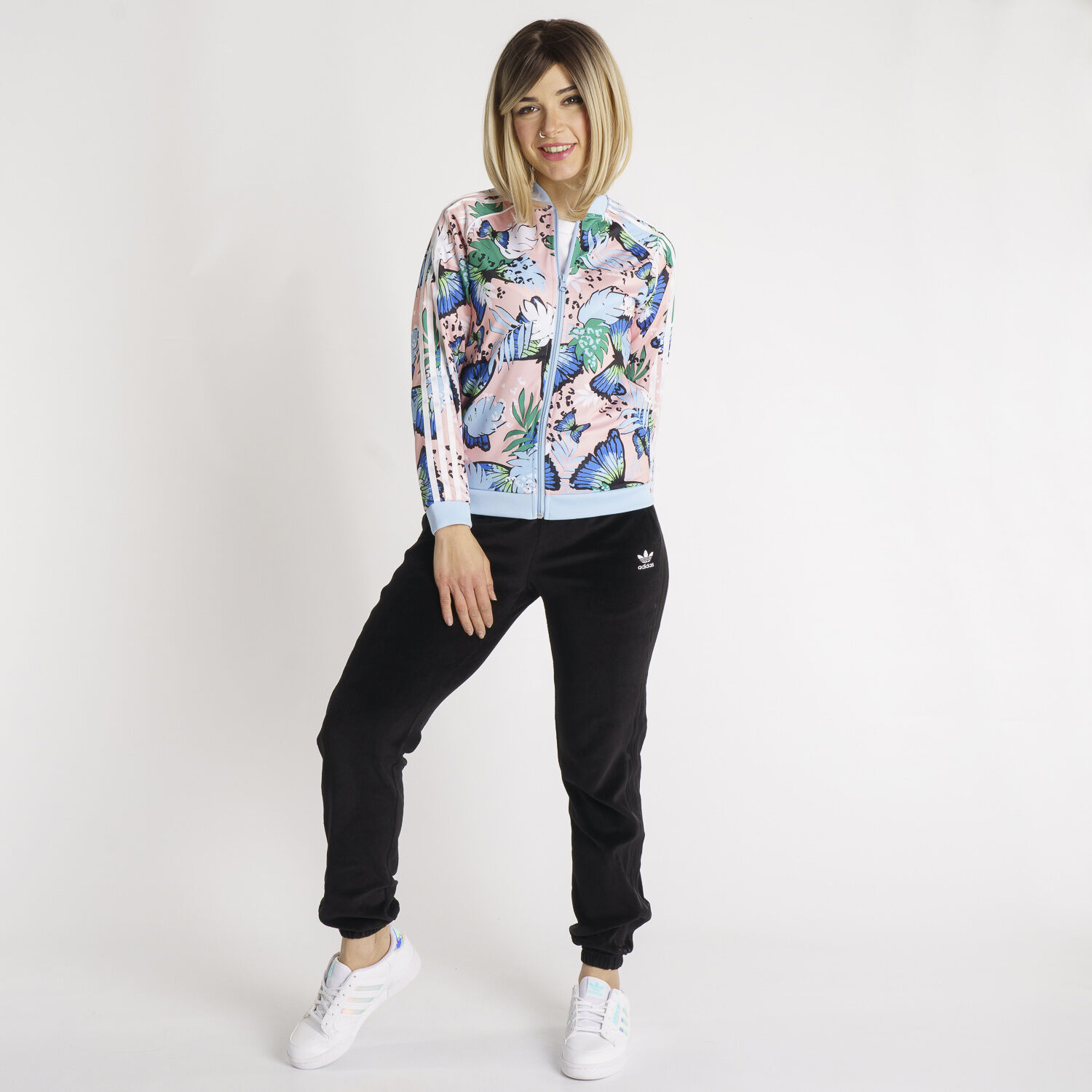Felpa adidas a fiori 2025