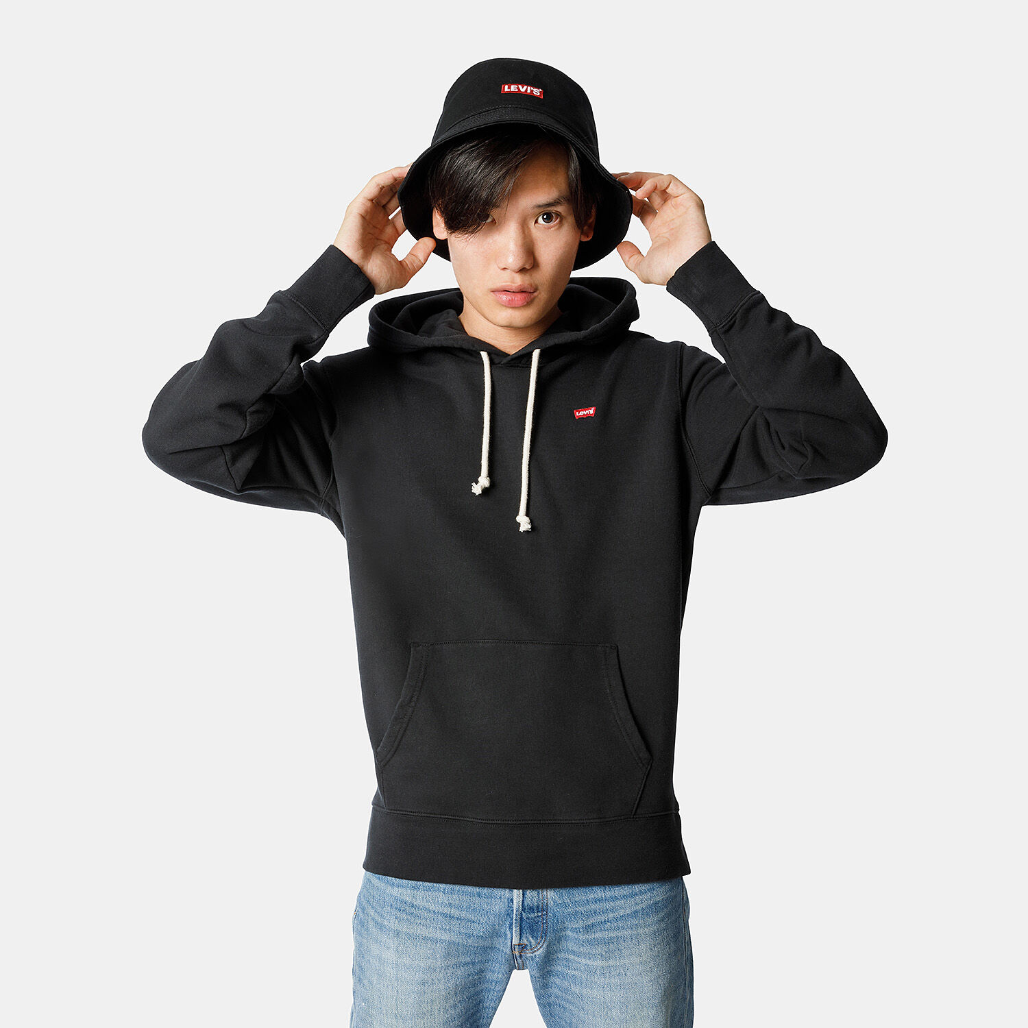 Felpa levi's nera shop