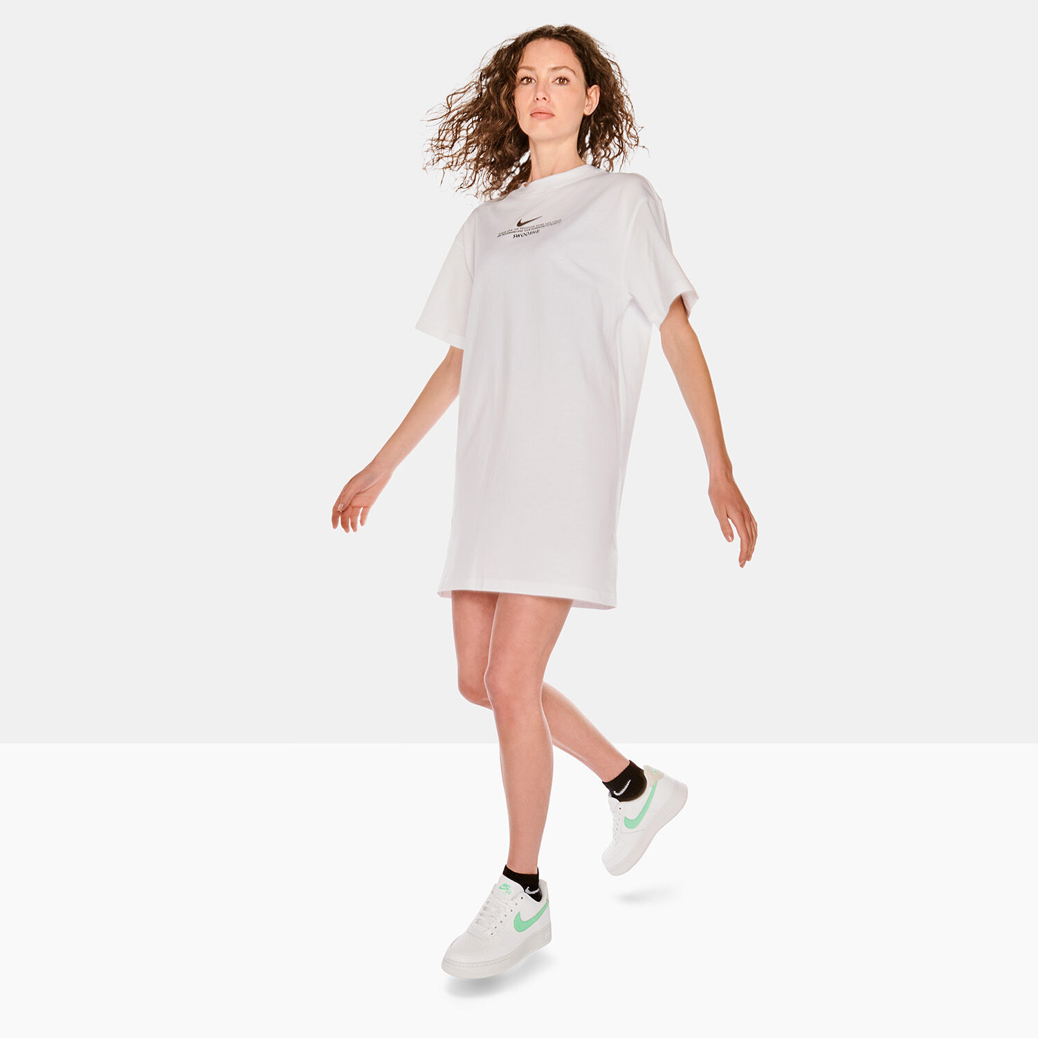 Vestito nike bianco cheap
