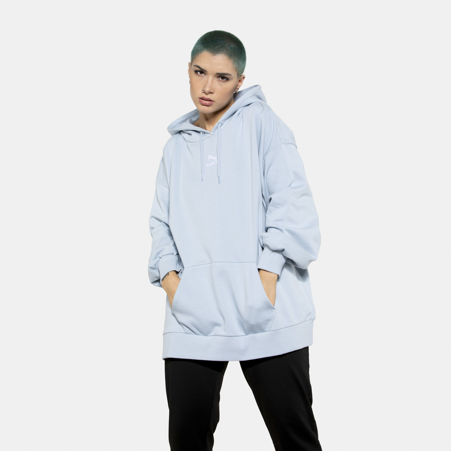 Giacca puma sale azzurra