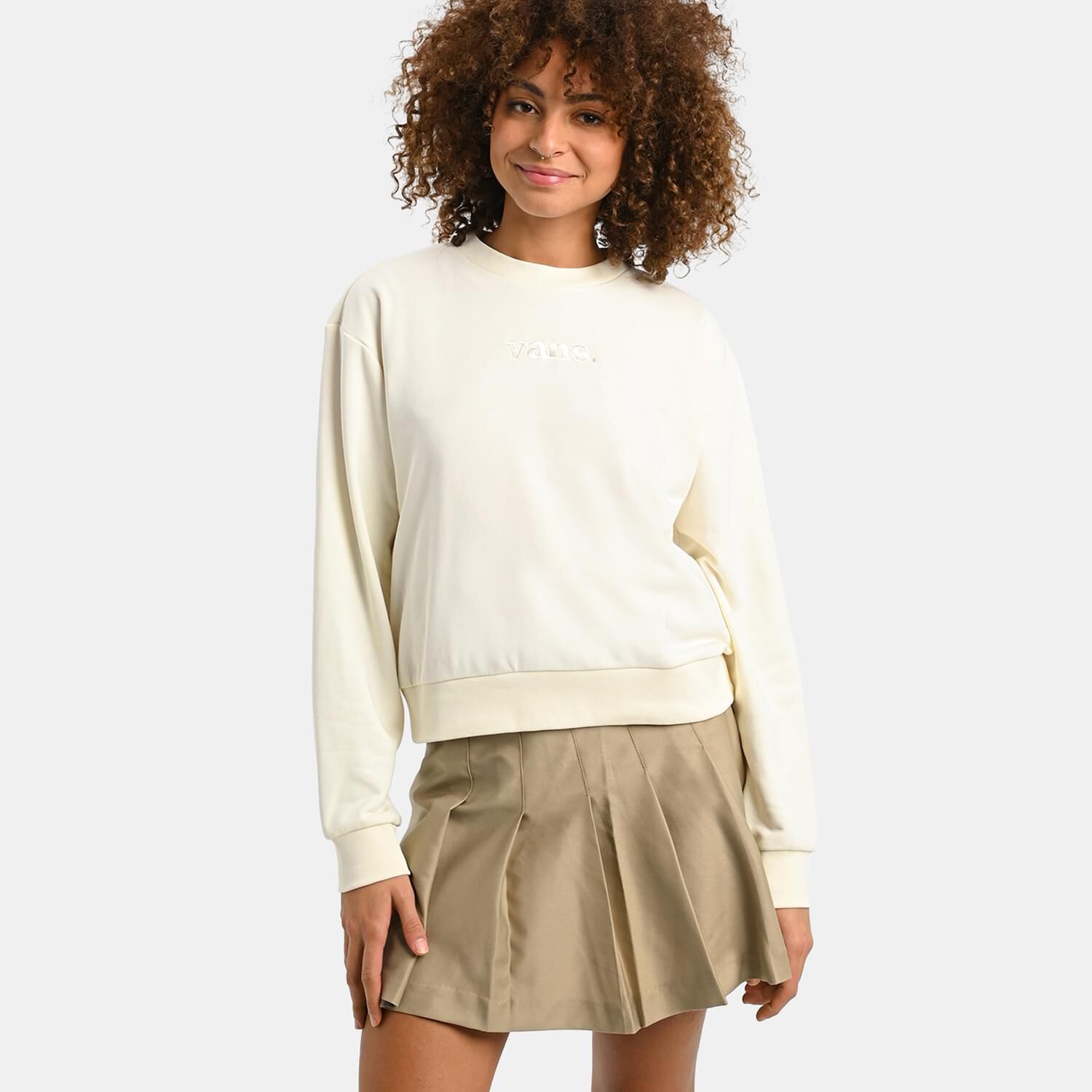 Felpa Vans Essential bianca AW LAB