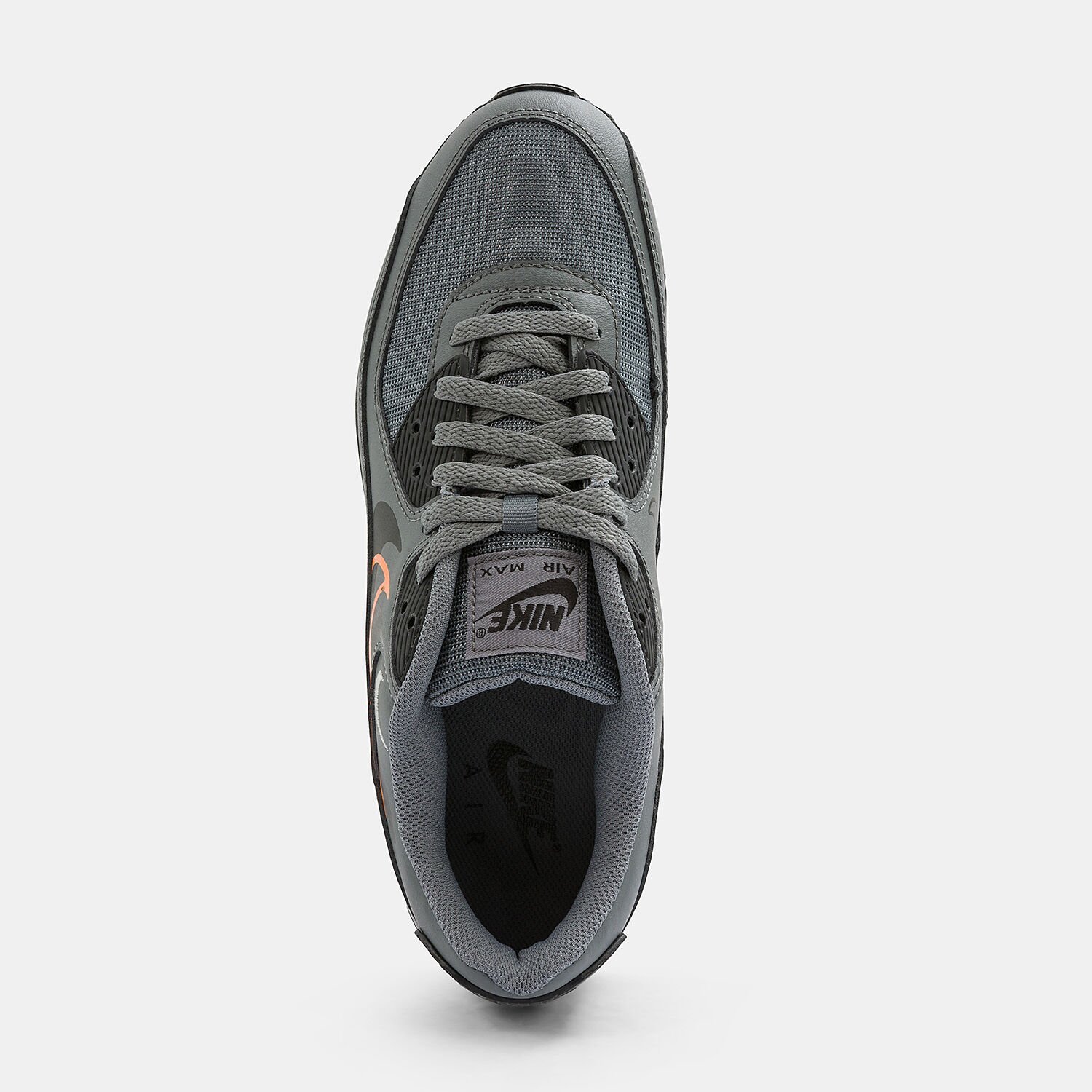 Nike Air Max 90 grigie nere e arancioni AW LAB