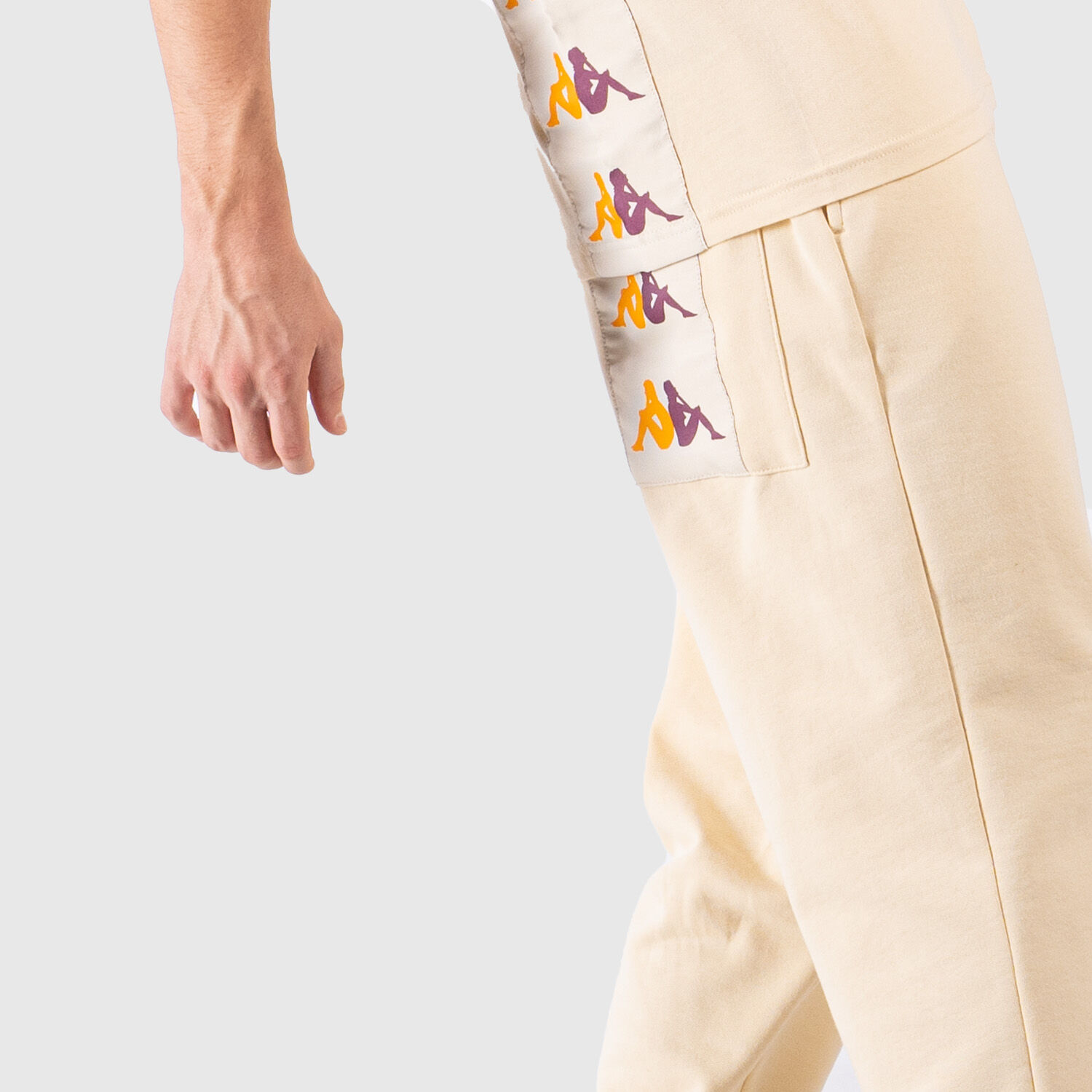Pantaloni kappa bambino arancione outlet