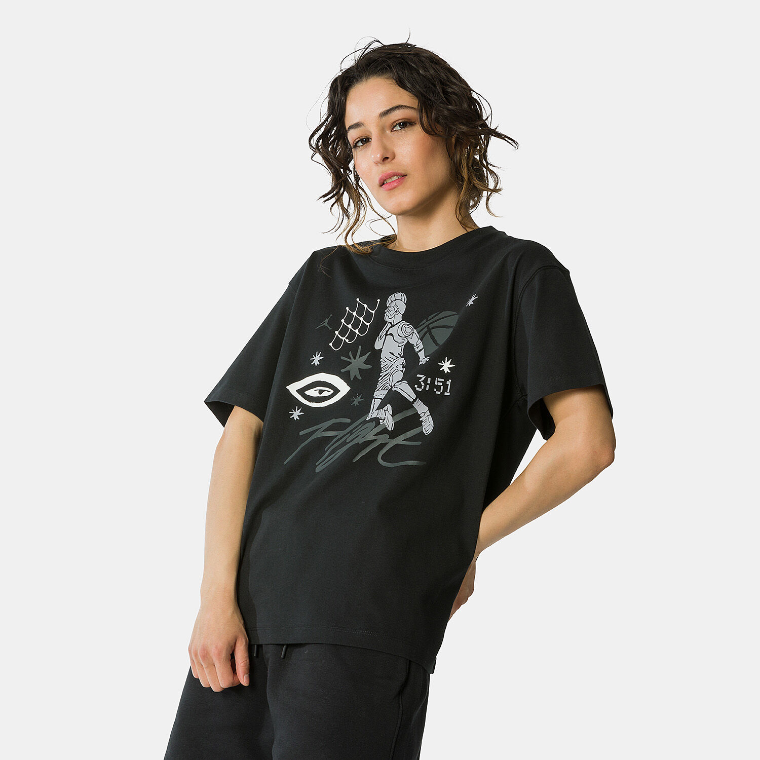 T shirt deals grigia jordan