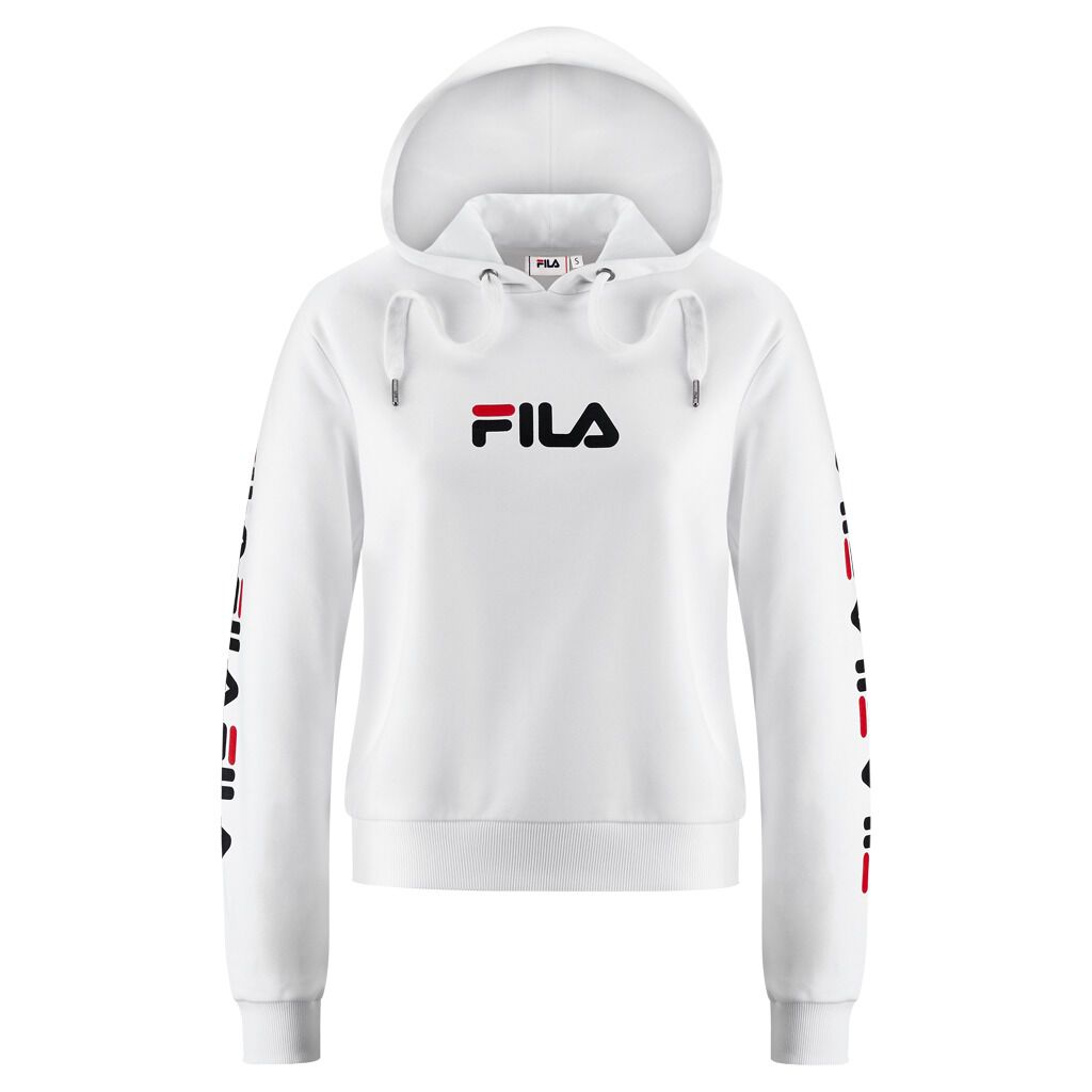 Felpa fila ragazza bianca best sale