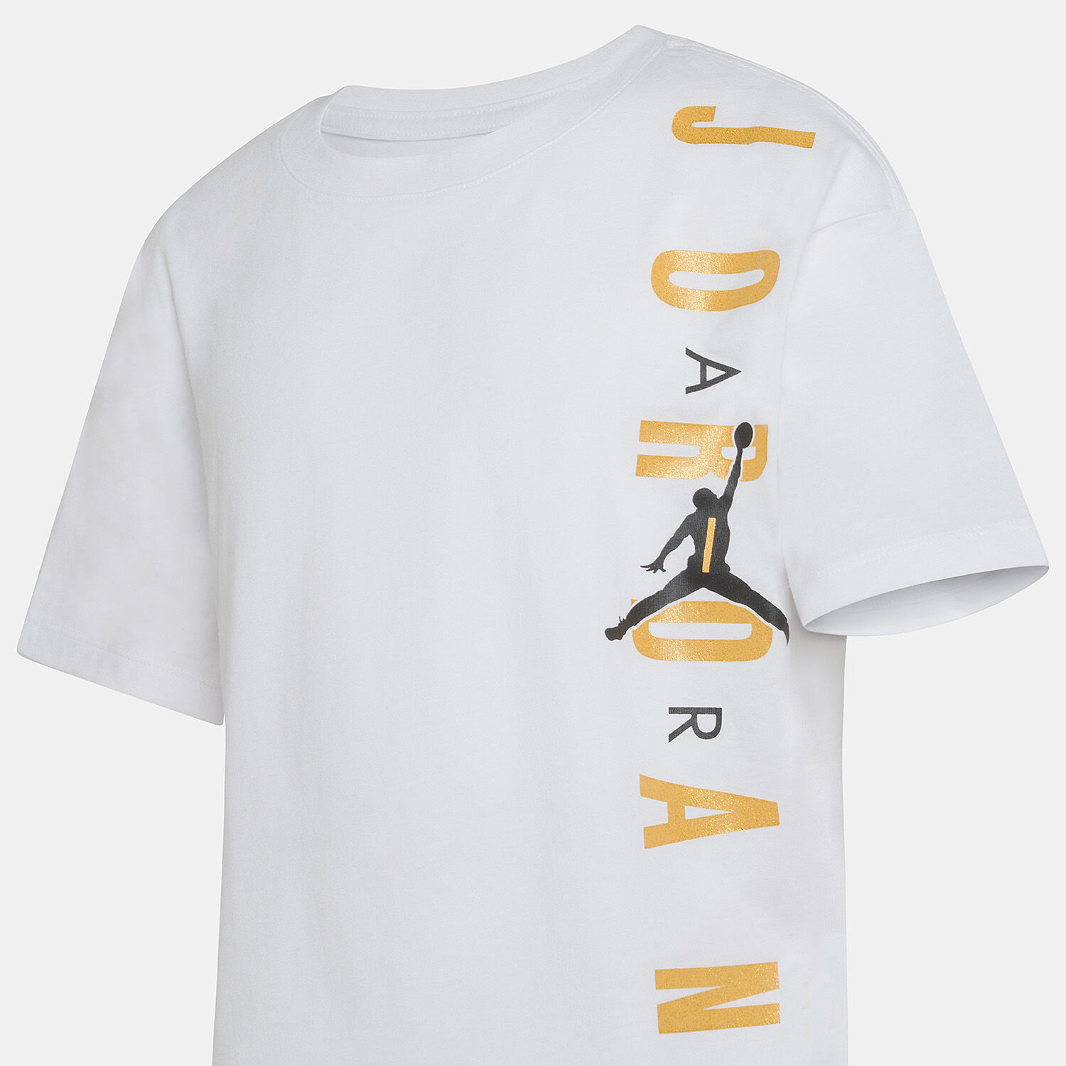 T shirt jordan donna oro discount