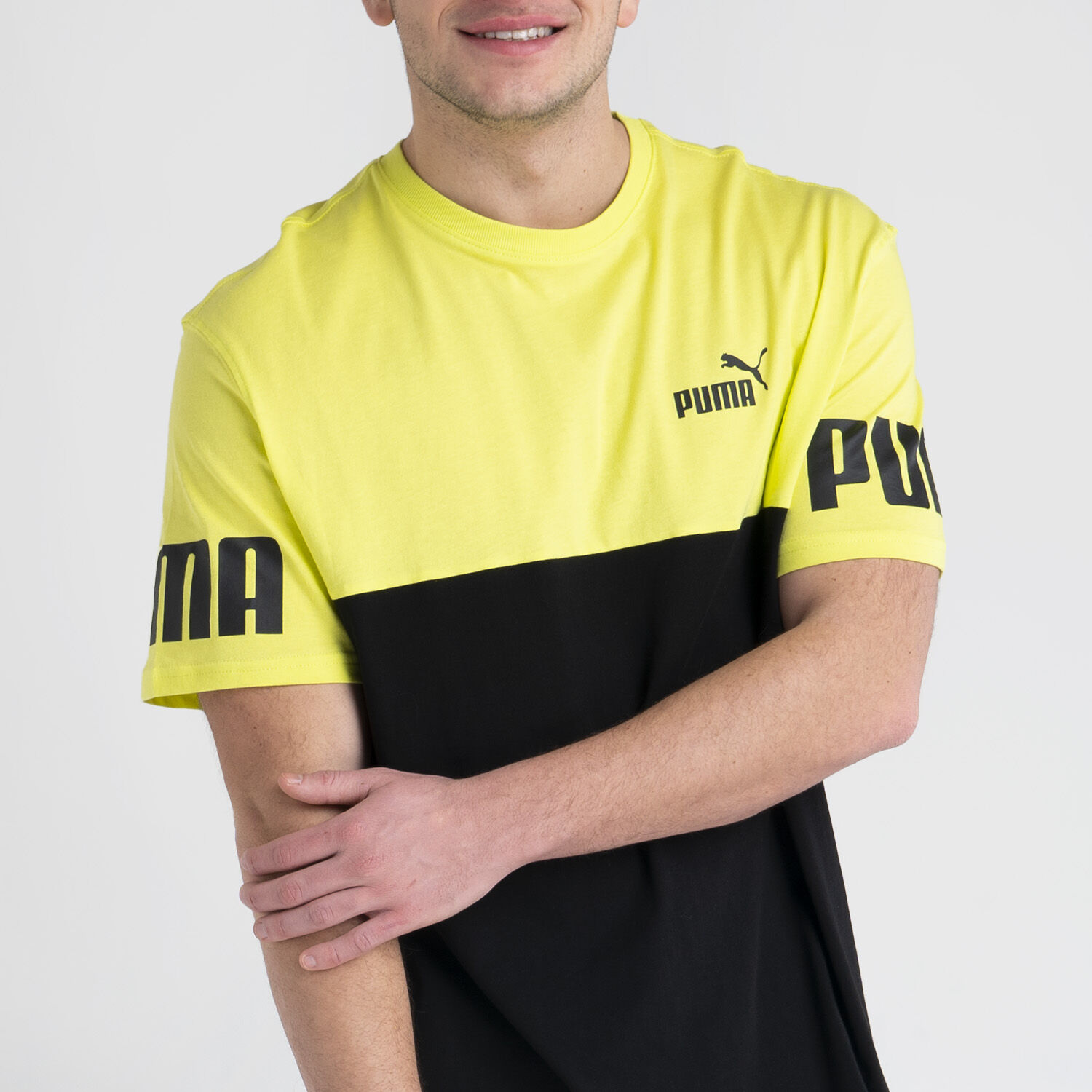 T shirt sales puma giallo