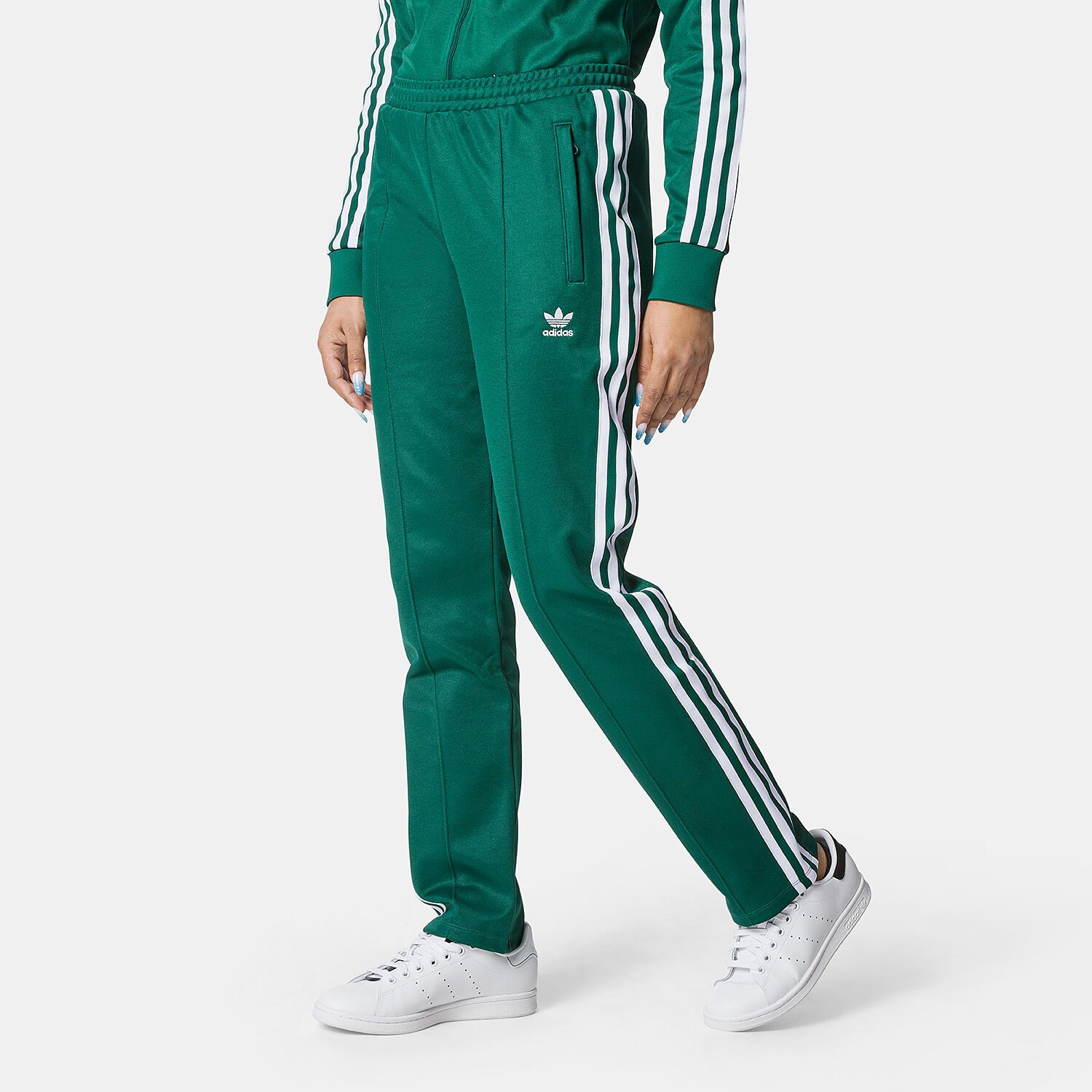 Pantaloni top adidas verde