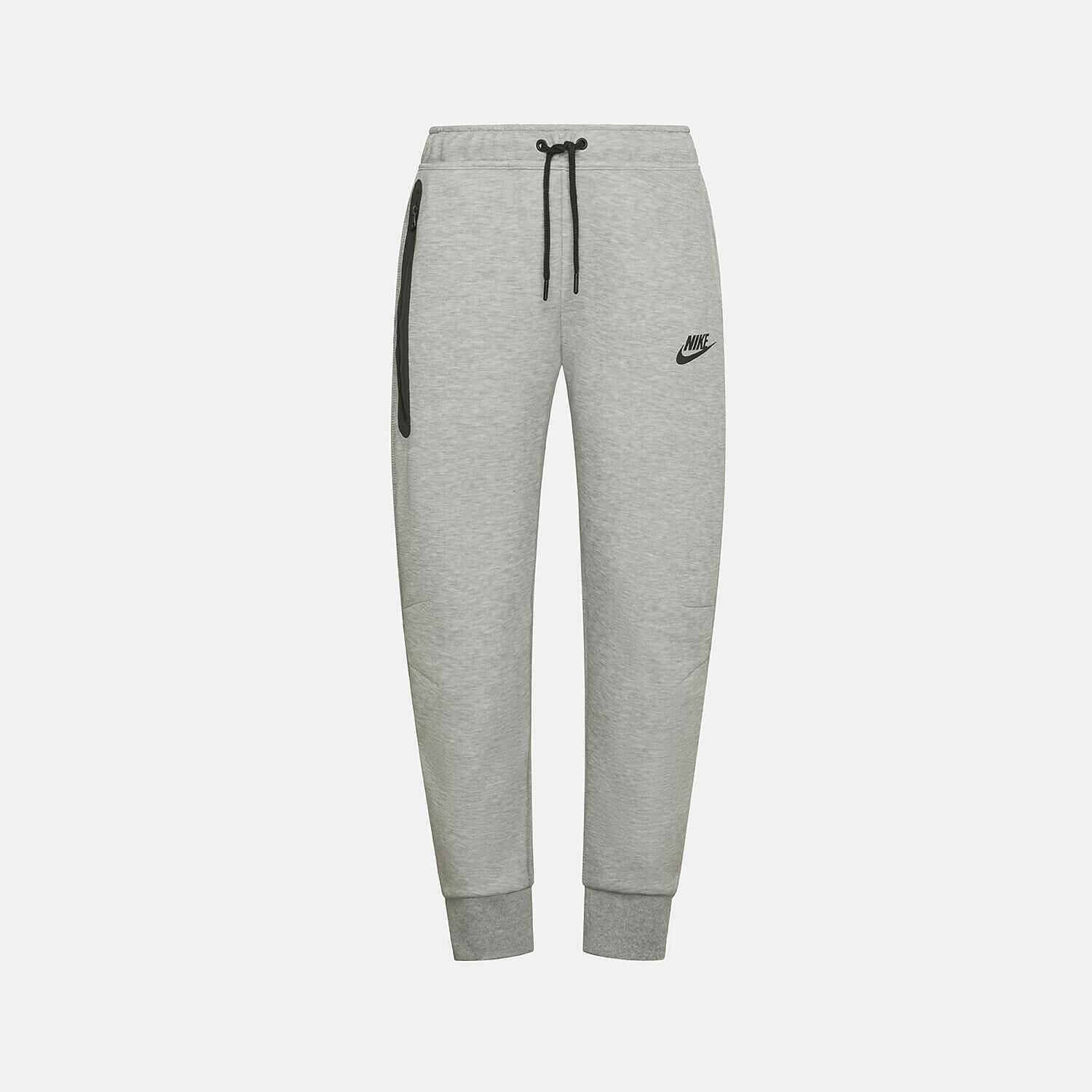 Pantaloni Nike Sportswear Tech Fleece ragazzi grigi e neri AW LAB