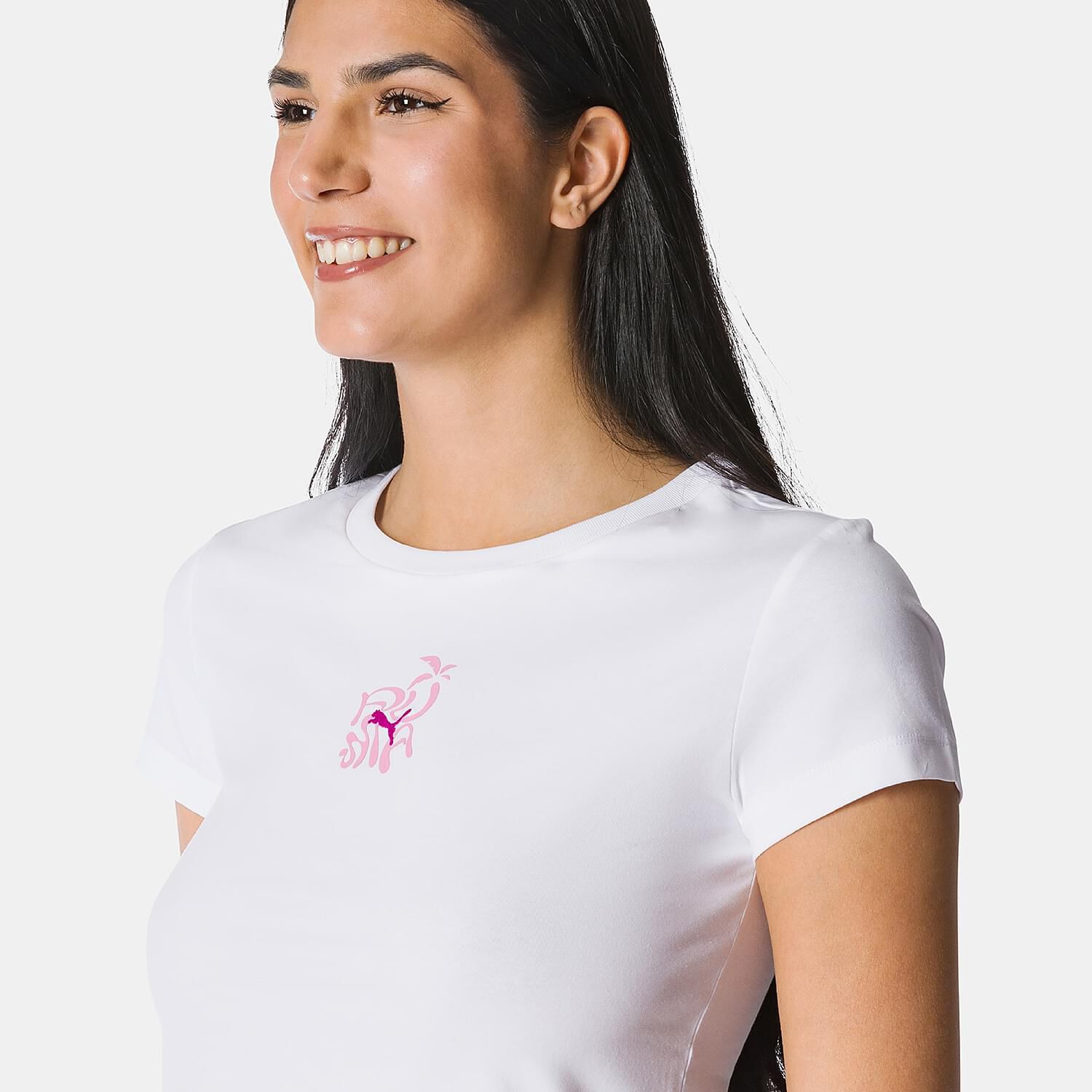 Maglietta puma bianca donna hot sale