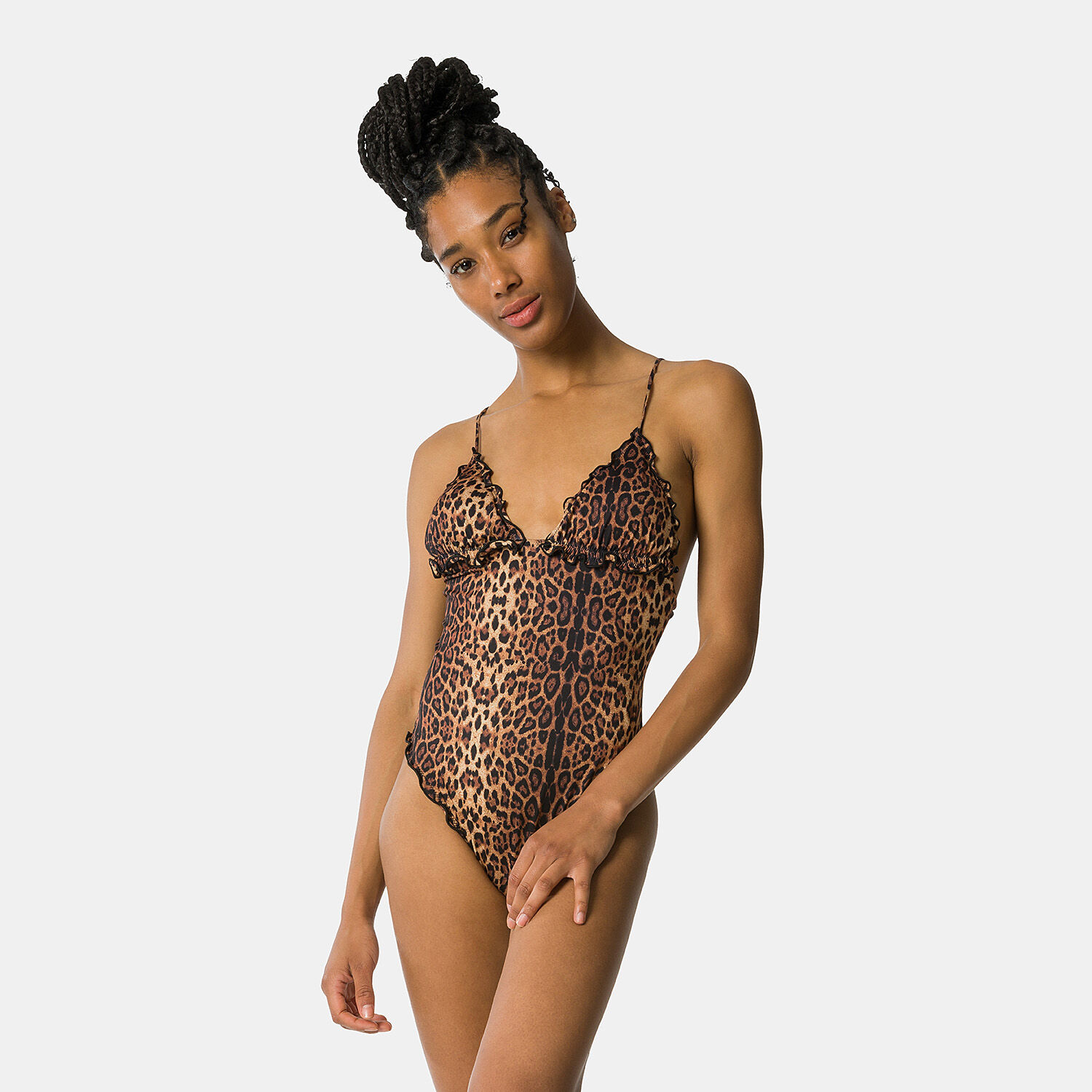 Monokini frou hot sale frou effek