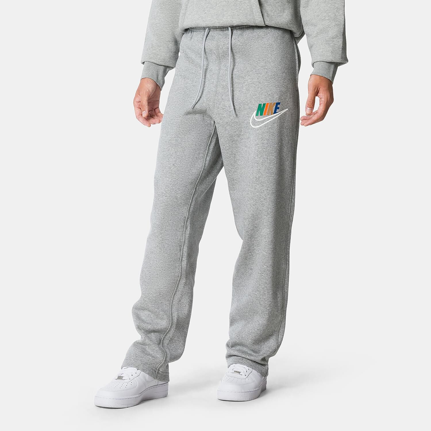 Pantaloni Nike Club Futura grigi e multicolor AW LAB