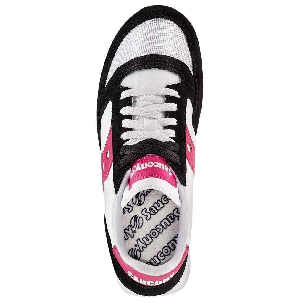 Saucony Jazz Vintage bianche nere e rosa AW LAB