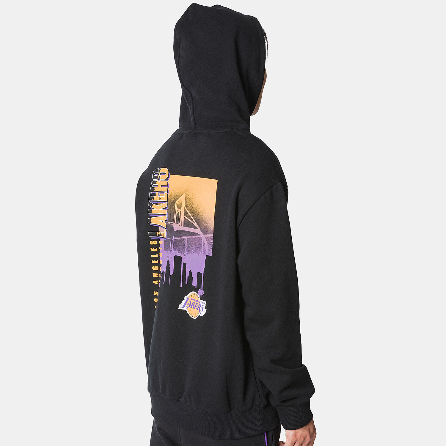 Felpa New Era Los Angeles Lakers Skyline Graphic multicolor AW LAB