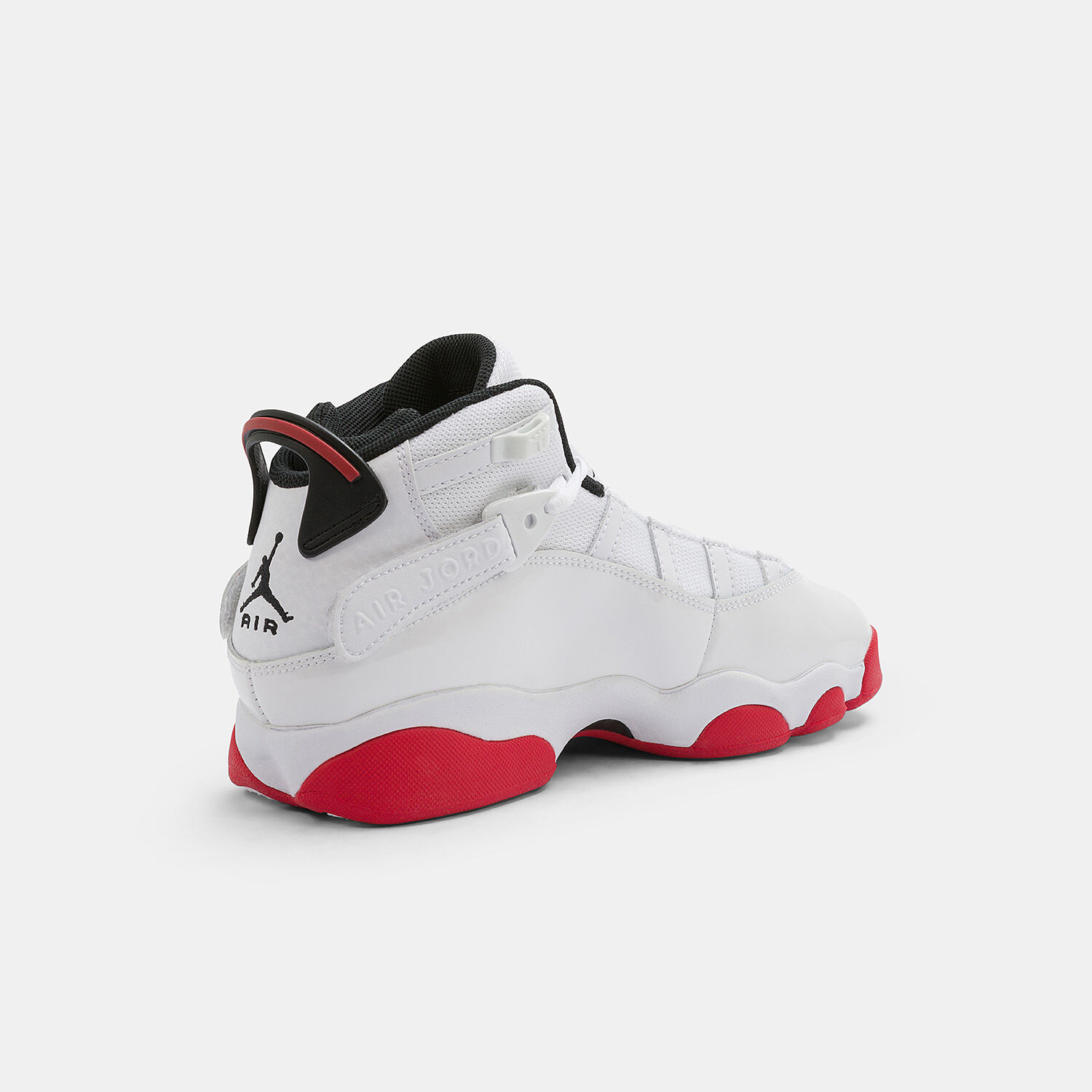 Jordan 6 Rings bianche rosse e nere AW LAB
