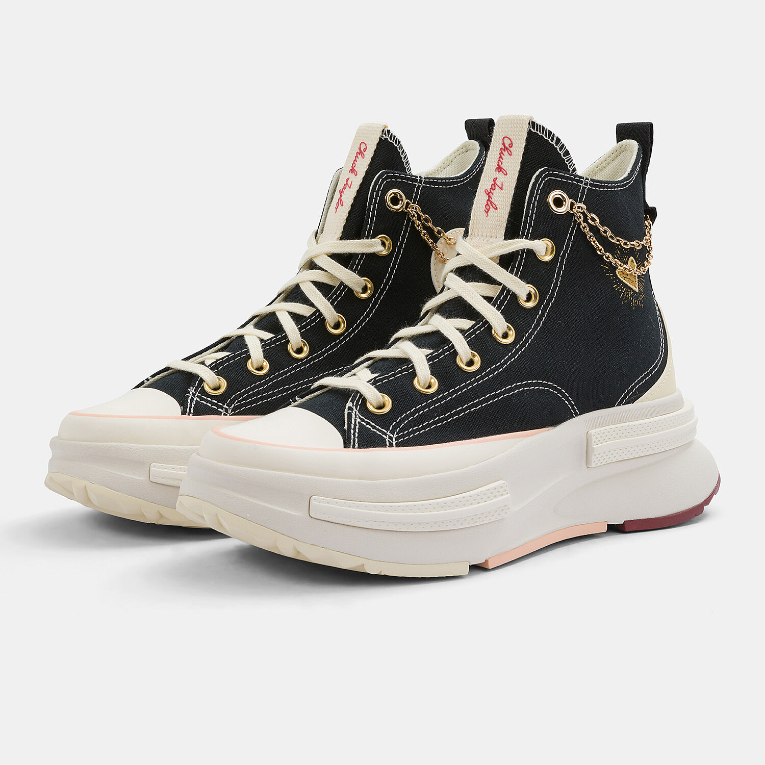 Converse rialzate bianche hotsell