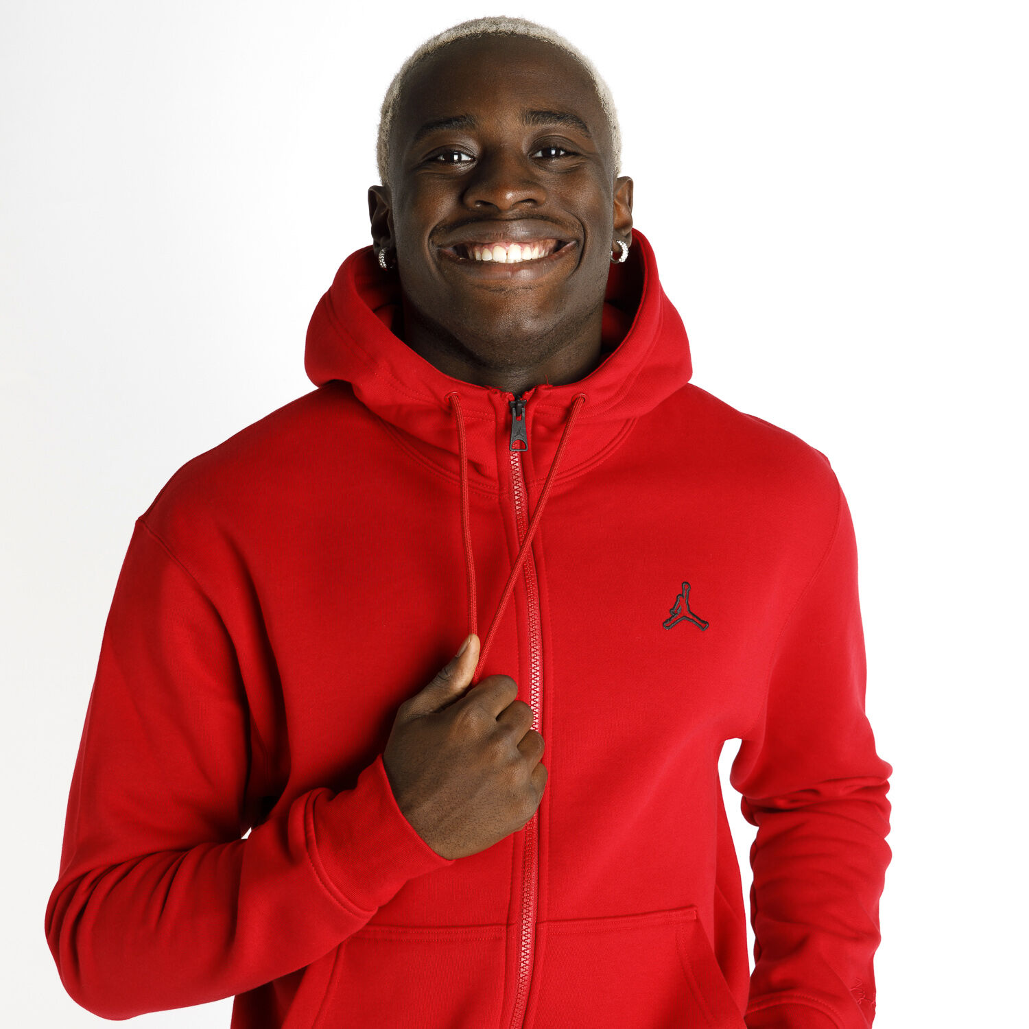 Felpa air deals jordan rossa