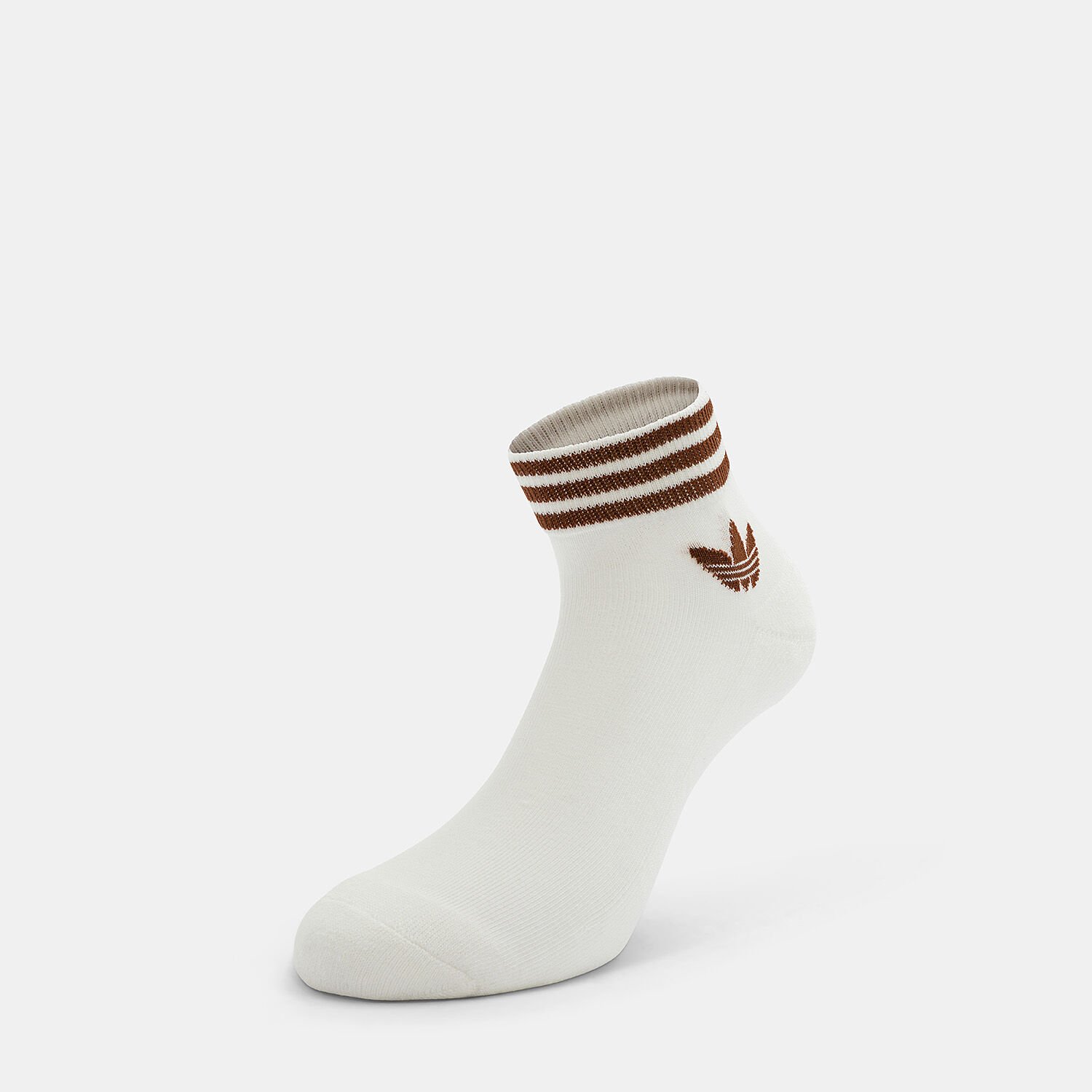 Calzini adidas Trefoil 3 paia marroni verdi e rosa AW LAB