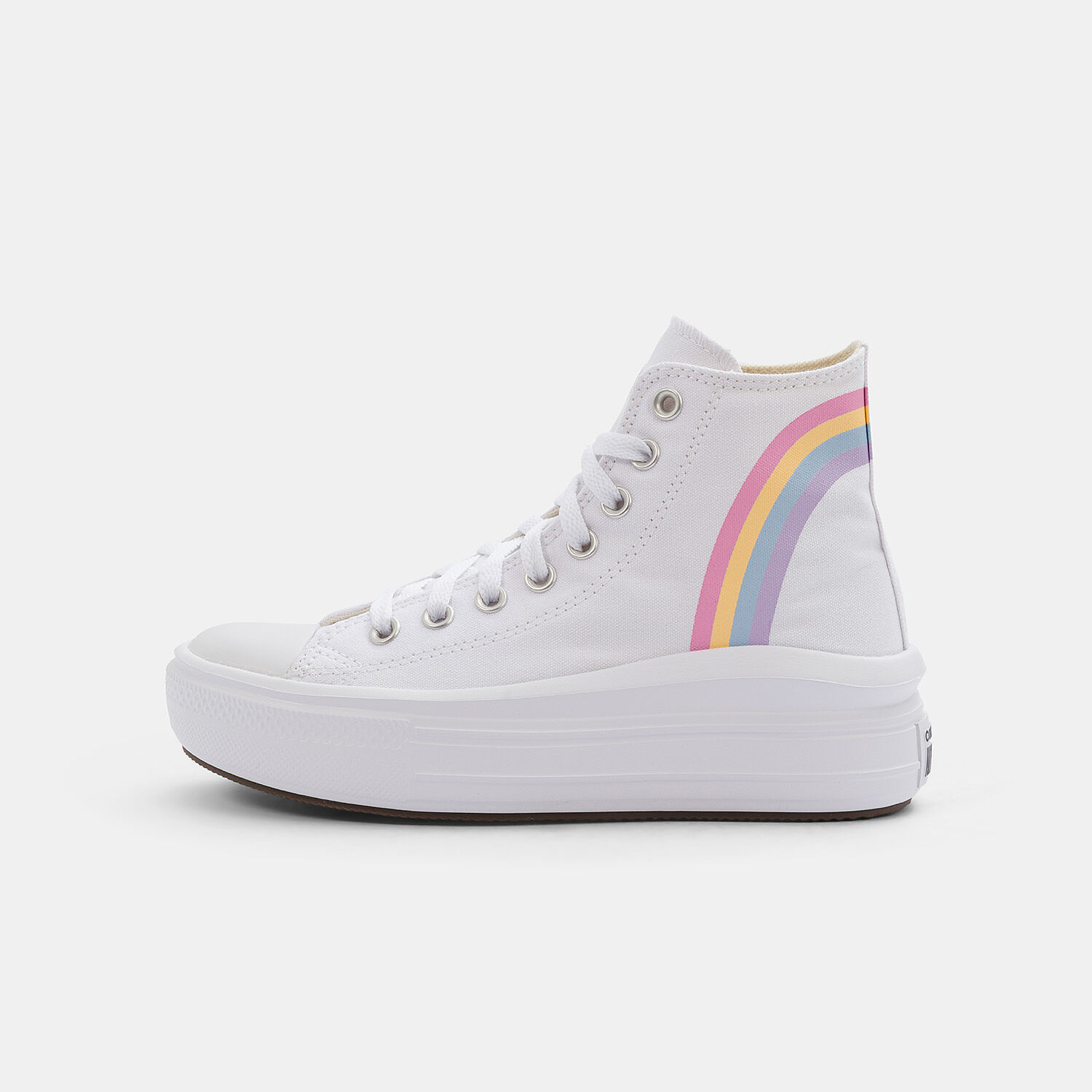 Chuck Taylor All Star Move Platform Rainbow Cloud