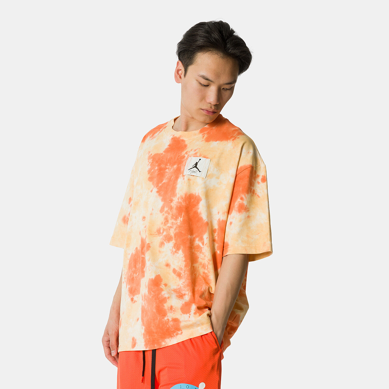 T shirt jordan donna arancione online