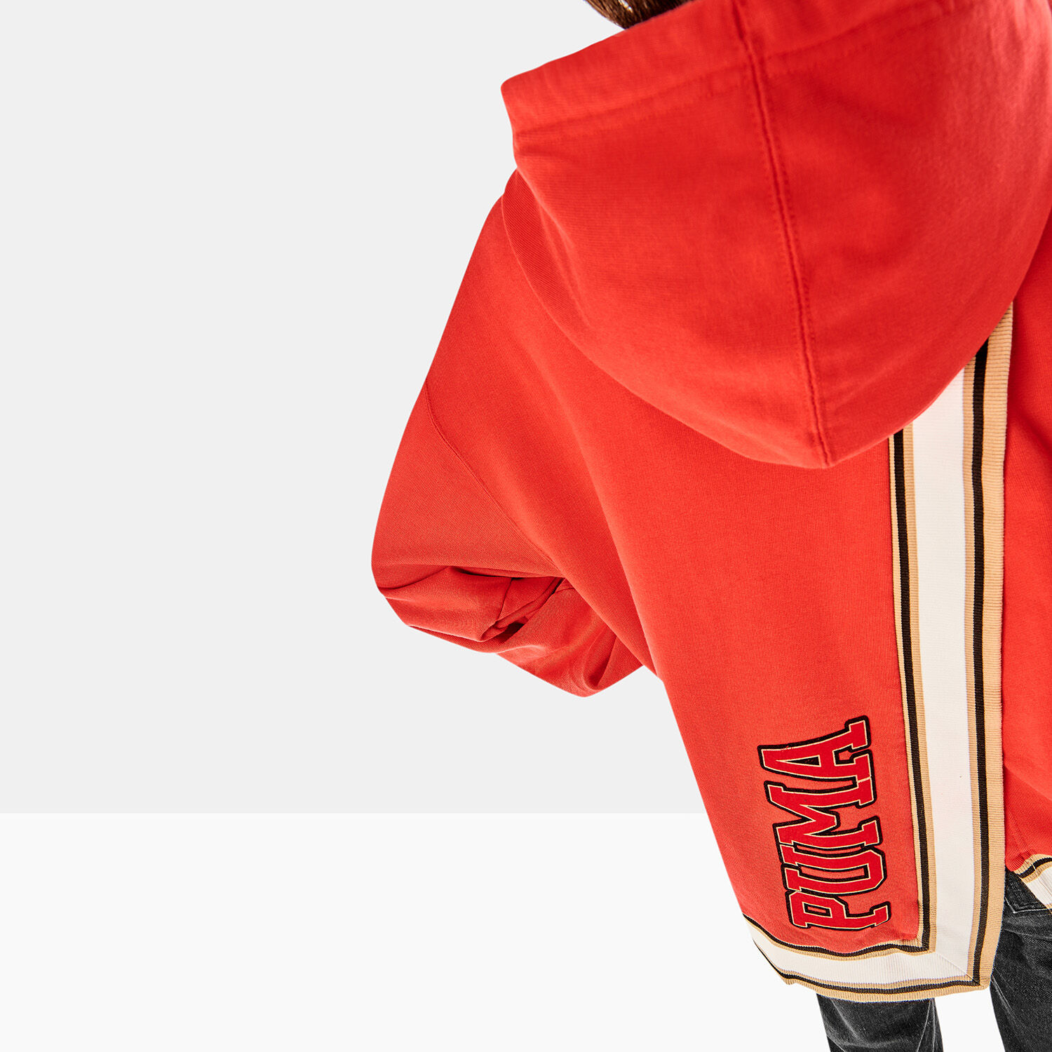 Felpa puma rossa donna hotsell
