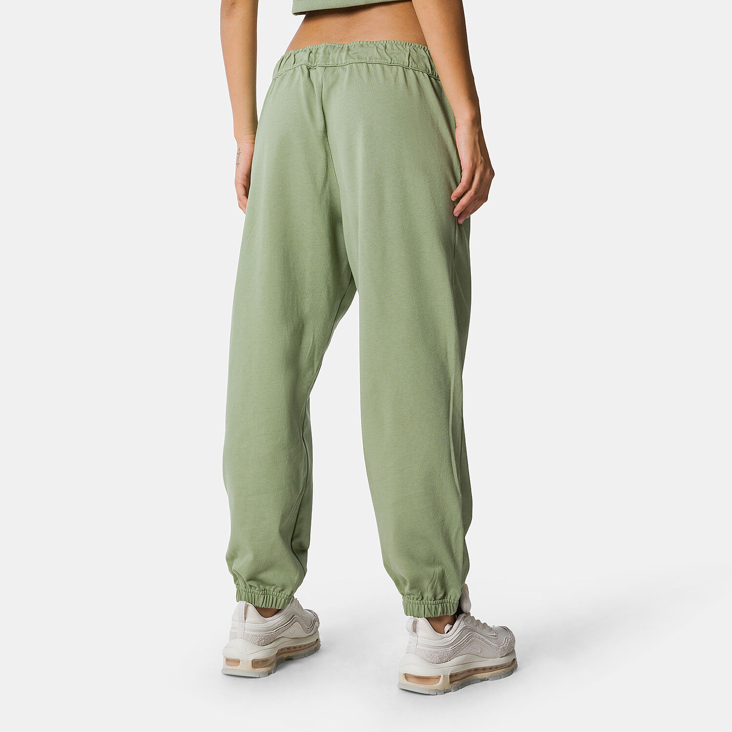 Pantaloni nike clearance verdi strisce bianche