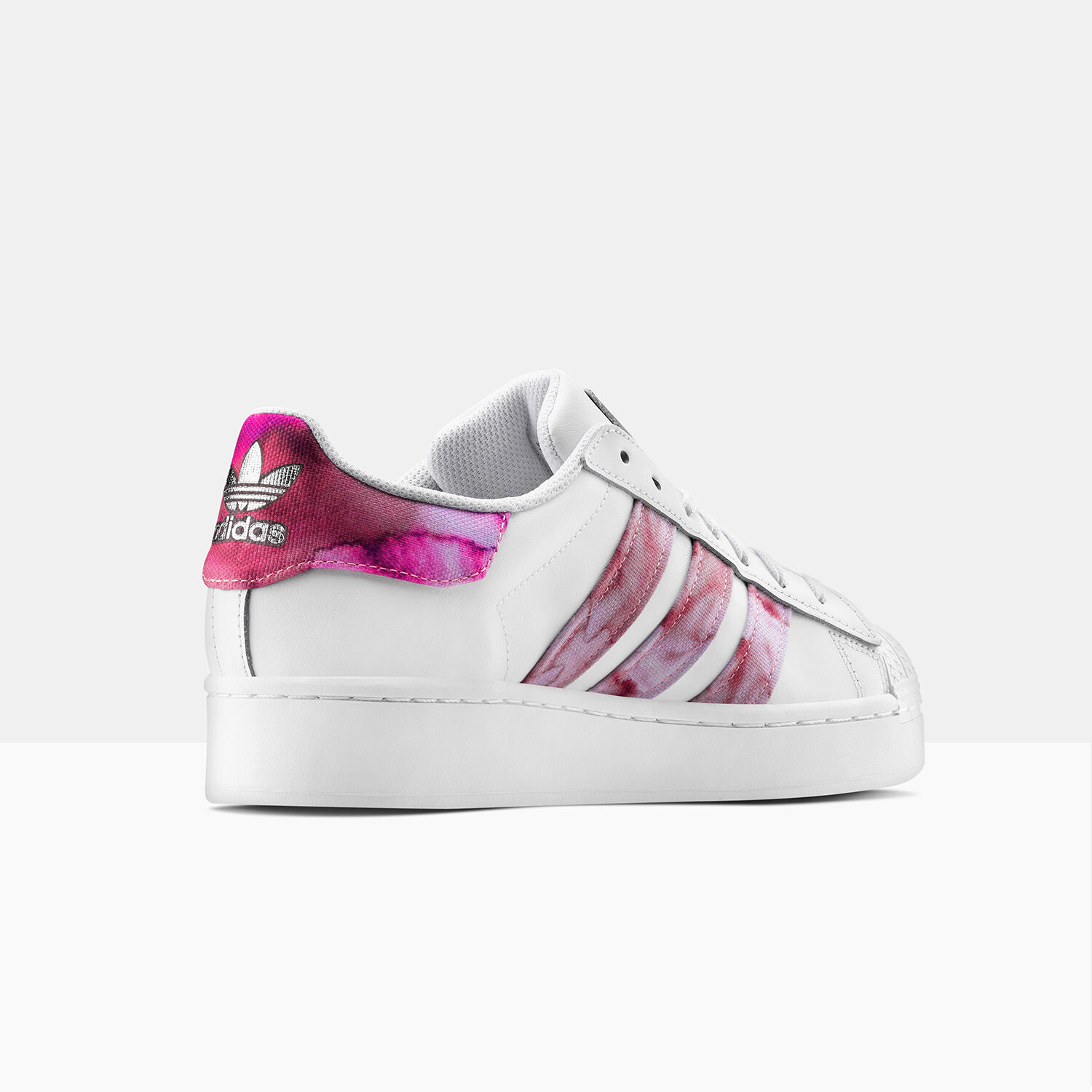 Superstar bianche deals rosa